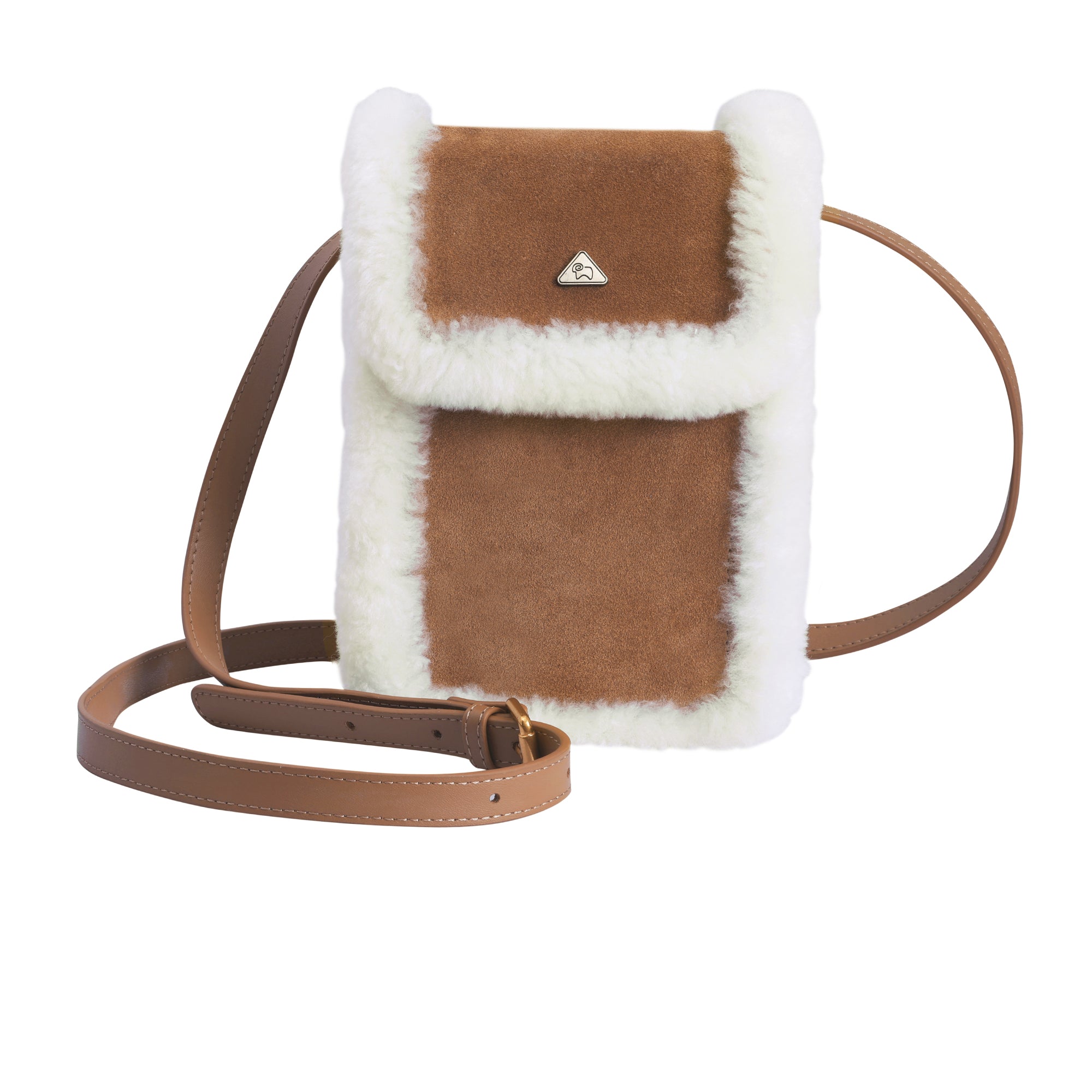 Cleo Sheepskin Cross Body Bag