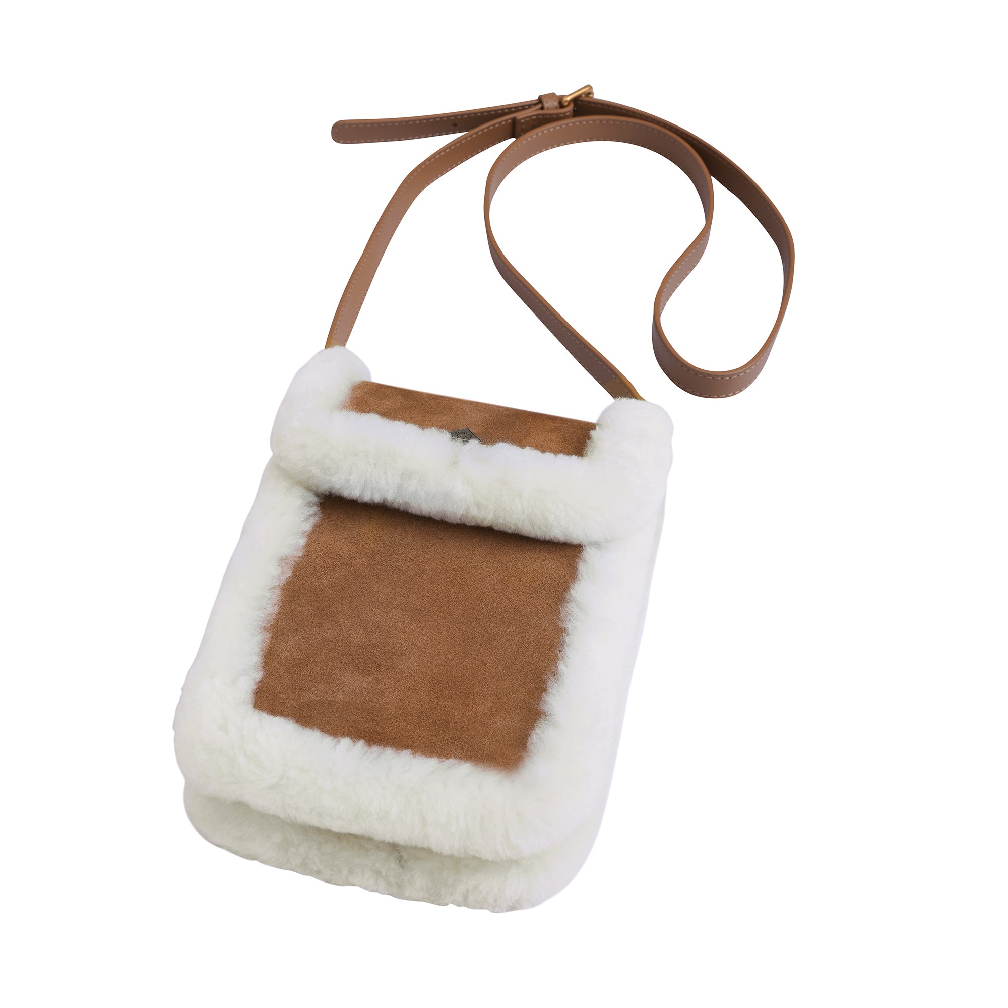 Cleo Sheepskin Cross Body Bag