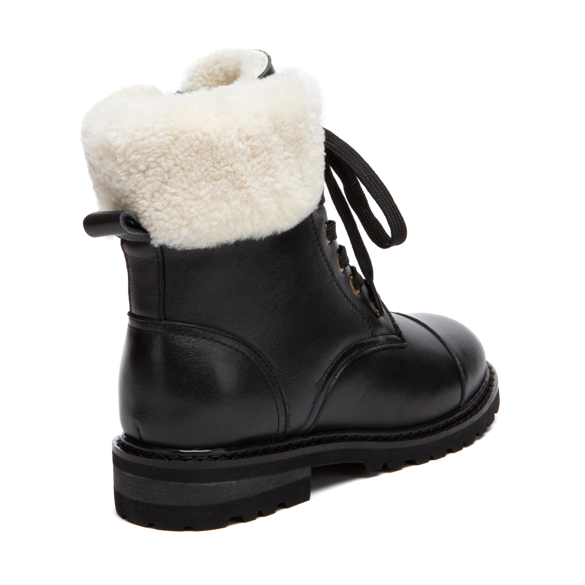EverUgg Metro Leather UGG Boots featuring stylish design and durable leather material, displayed on a neutral background.