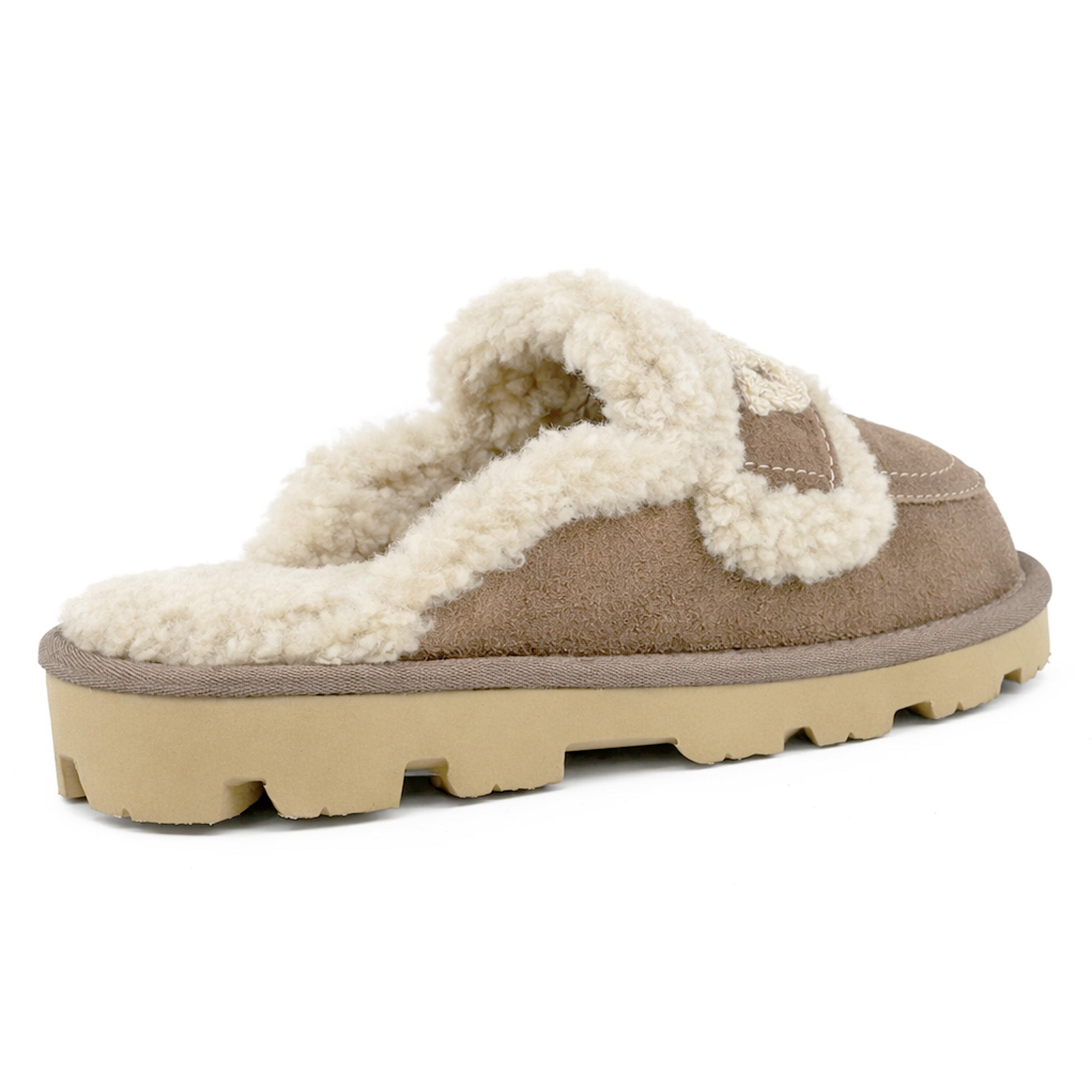 UGG Shearling Comfort Sole Slippers