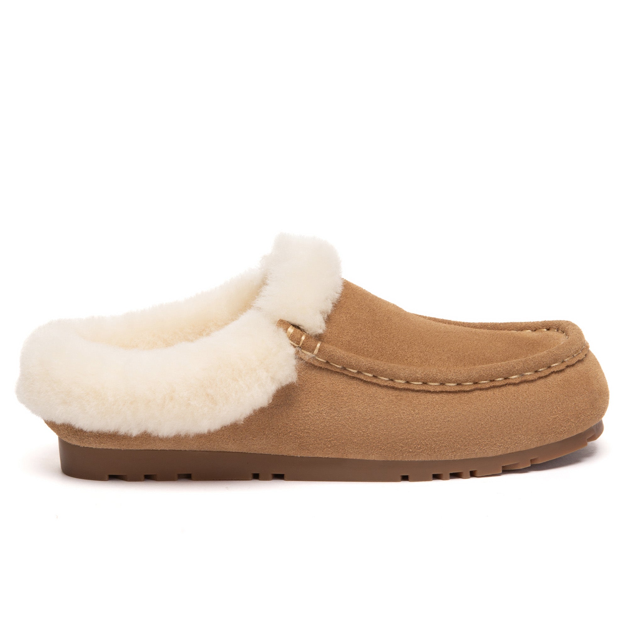 EverUgg ankle moccasin slippers featuring soft UGG slippers with a cozy design and plush interior for comfortable wear