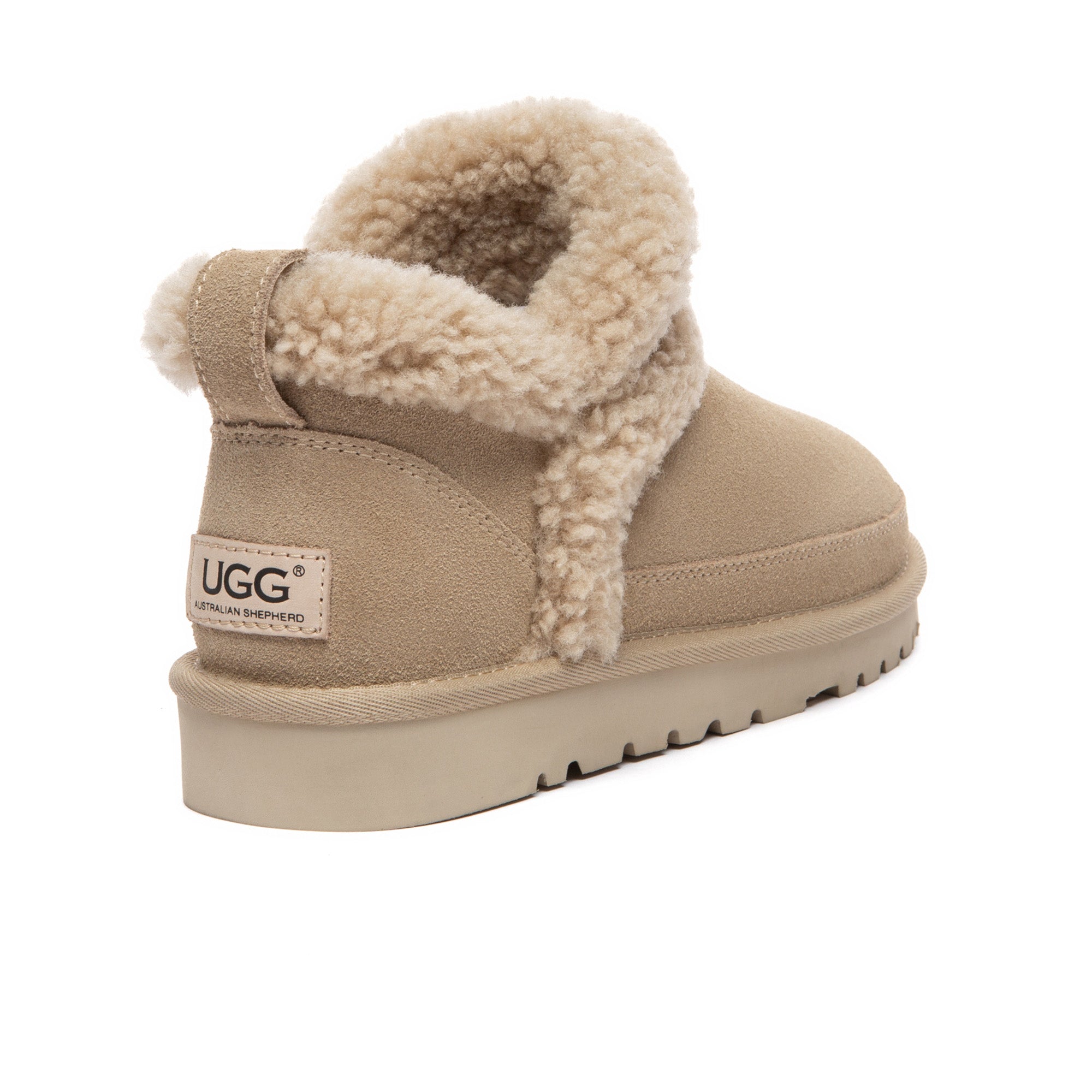 EverUgg Arden ankle UGG slippers with plush lining and cozy design, perfect for comfortable indoor wear.