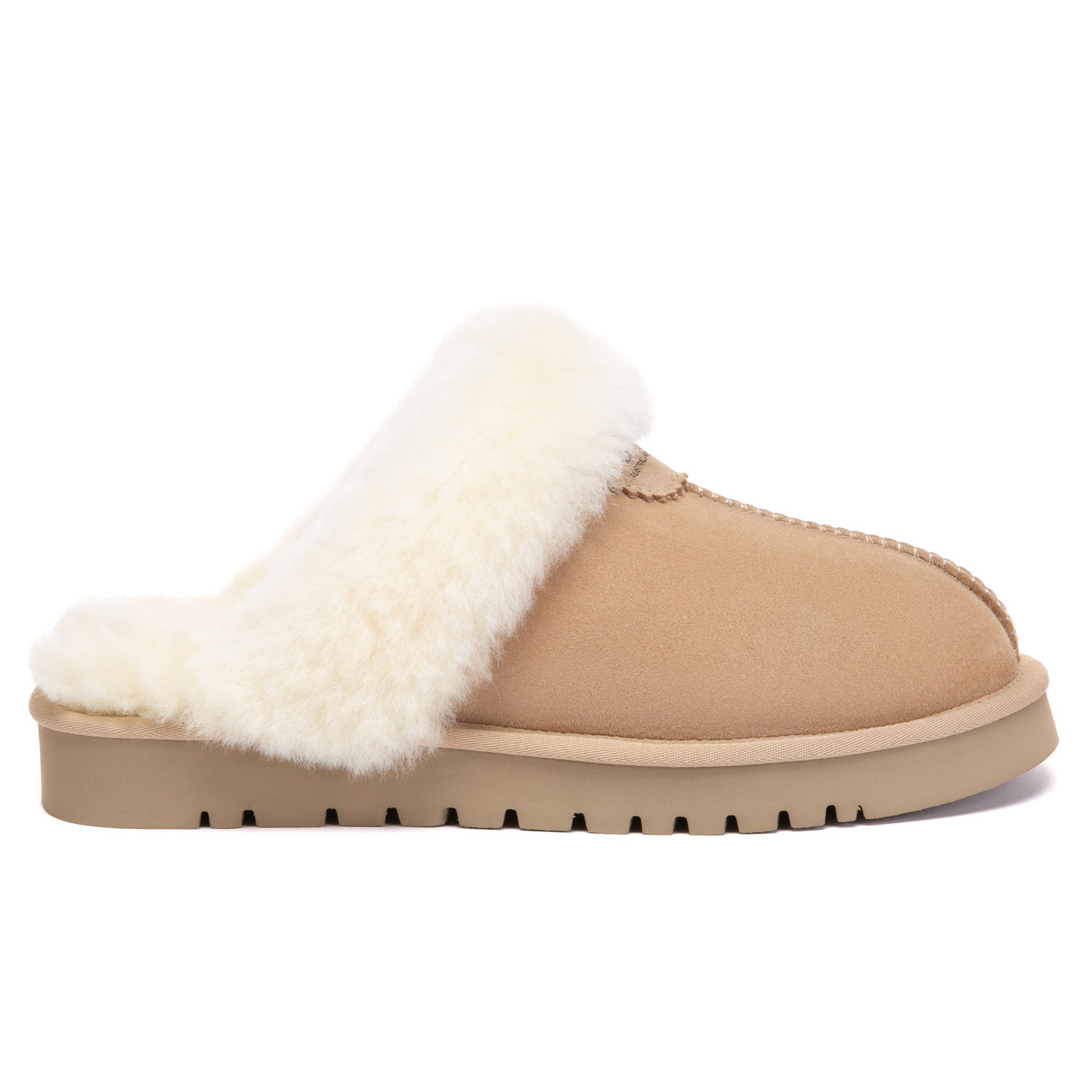 EverUgg Arden Classic UGG slippers featuring plush interior, soft suede exterior, and slip-on design for cozy comfort.