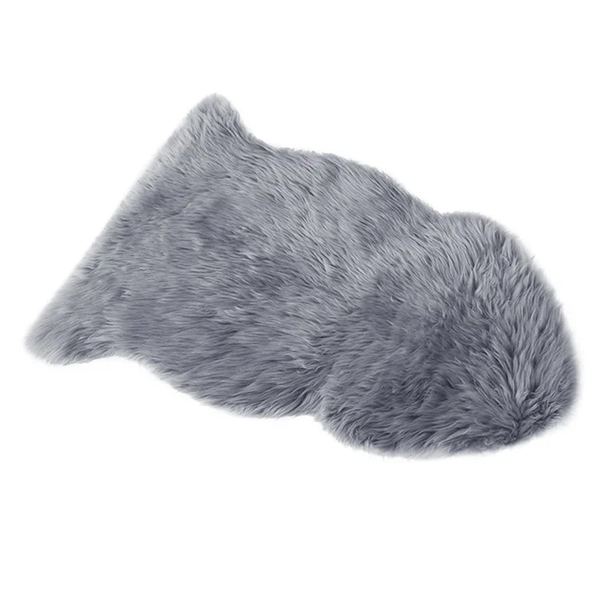 Australian 100% Merino Sheepskin Wool Rug by EverUgg, soft and plush wool rug with natural sheepskin texture and warm tones.