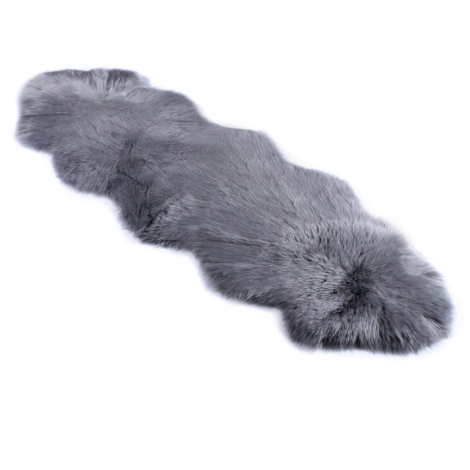 Australian 100% Merino Sheepskin Wool Rug by EverUgg, showcasing soft, plush wool fibers and natural sheepskin texture.