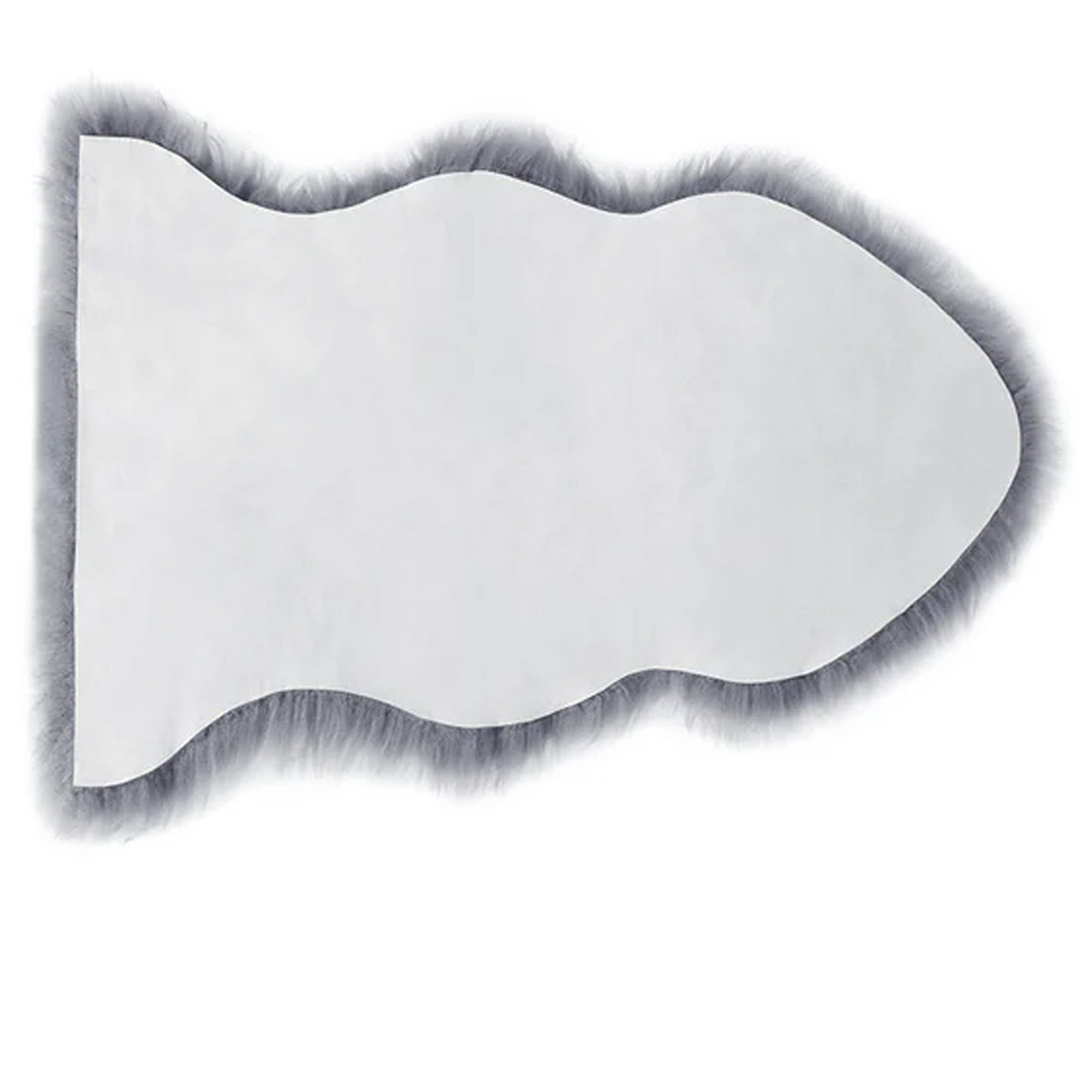 Australian 100% Merino sheepskin wool rug by EverUgg, showcasing soft, plush wool fibers and natural sheepskin texture.