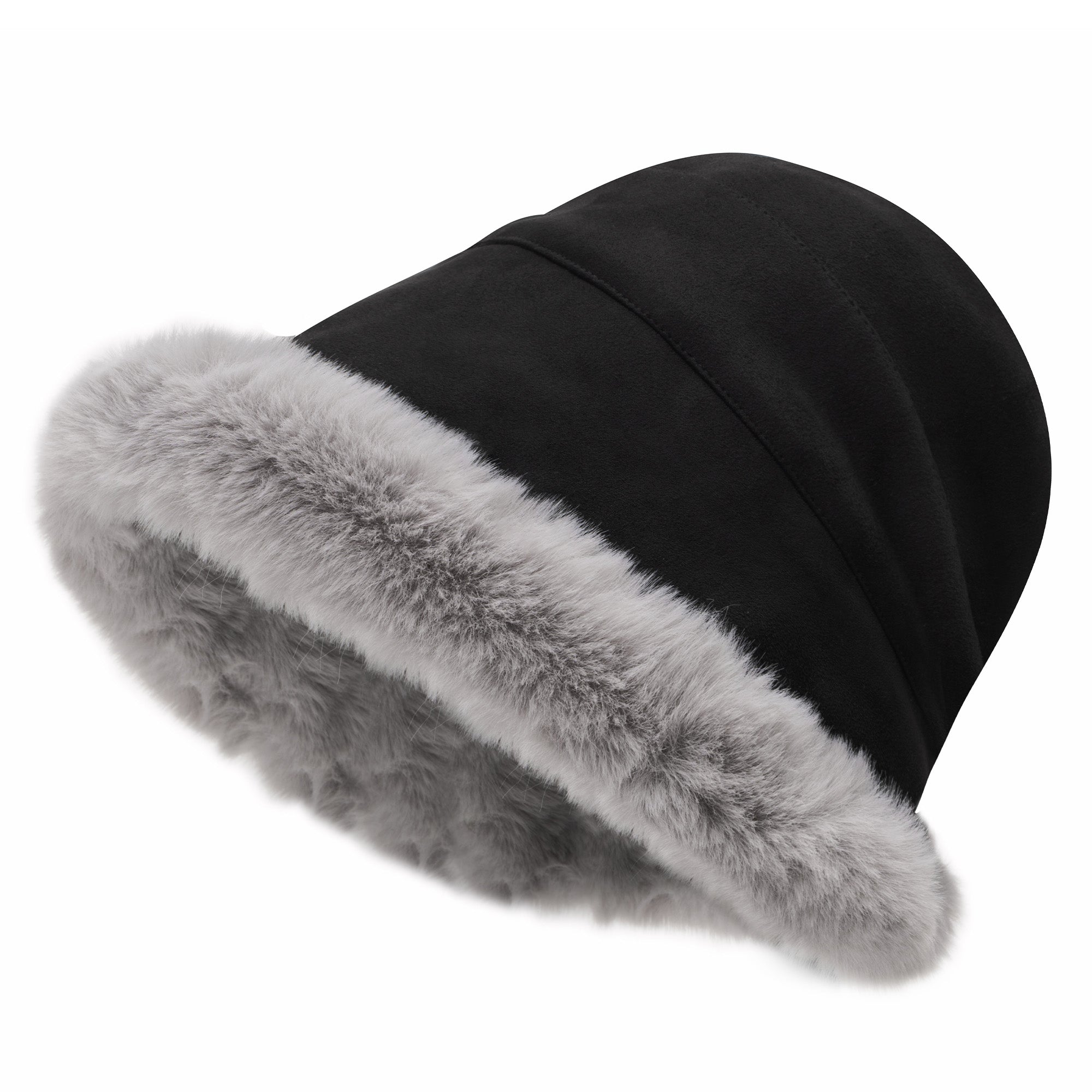 Fluffy Warm Bucket Hat