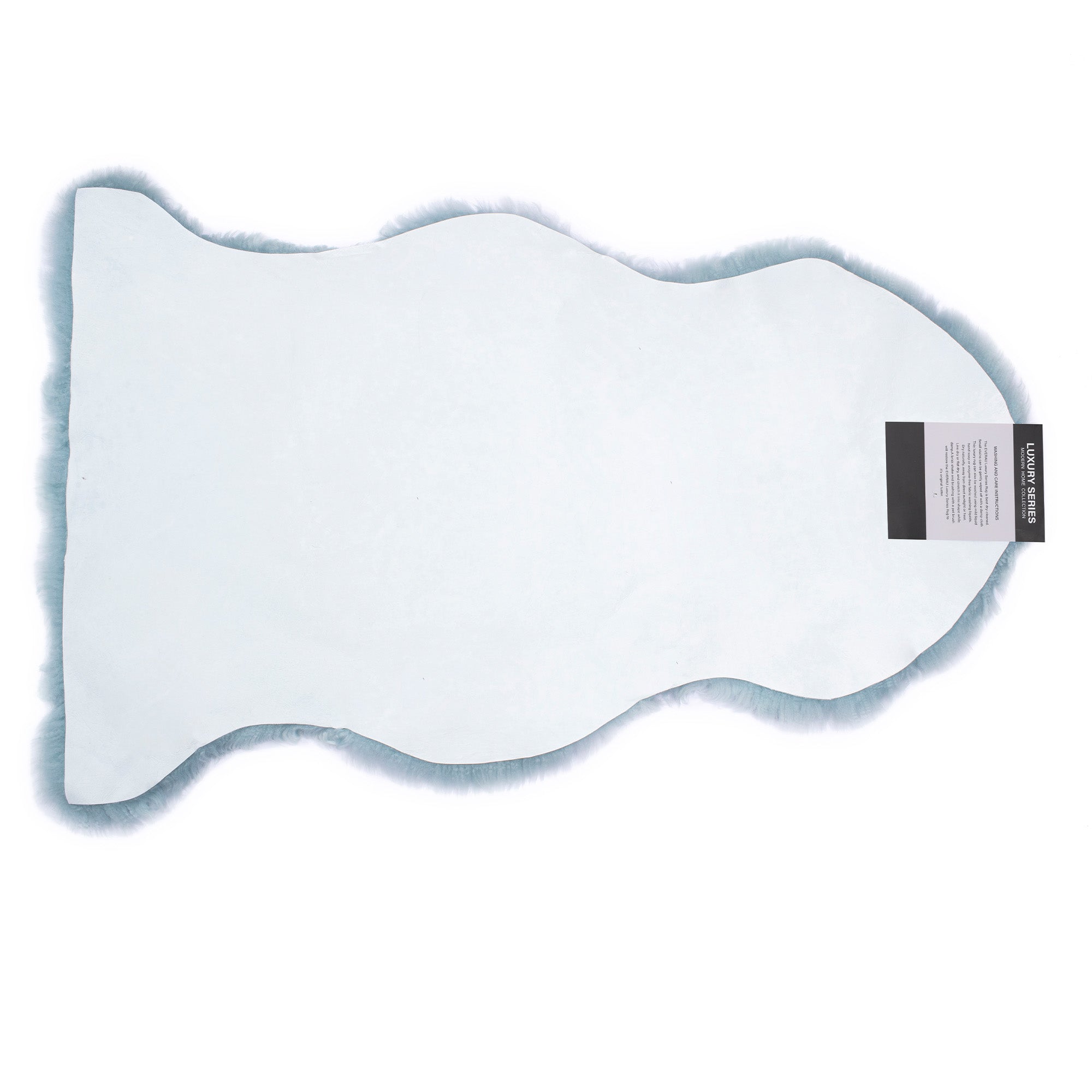 Single Color Long Wool Rugs 105cm