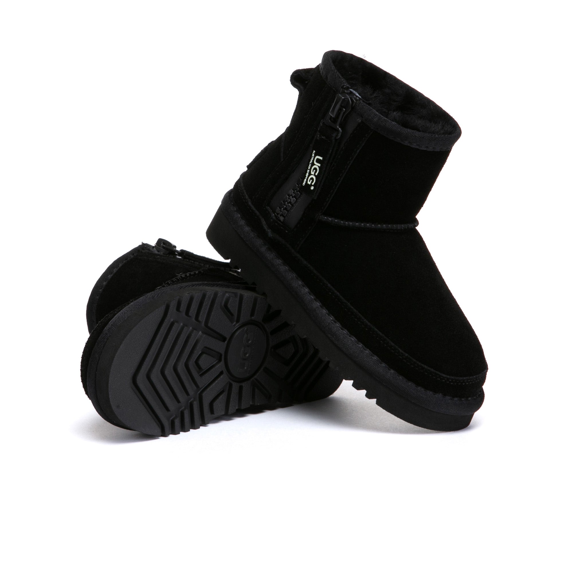 Kids Zip Mini Classic UGG Boots