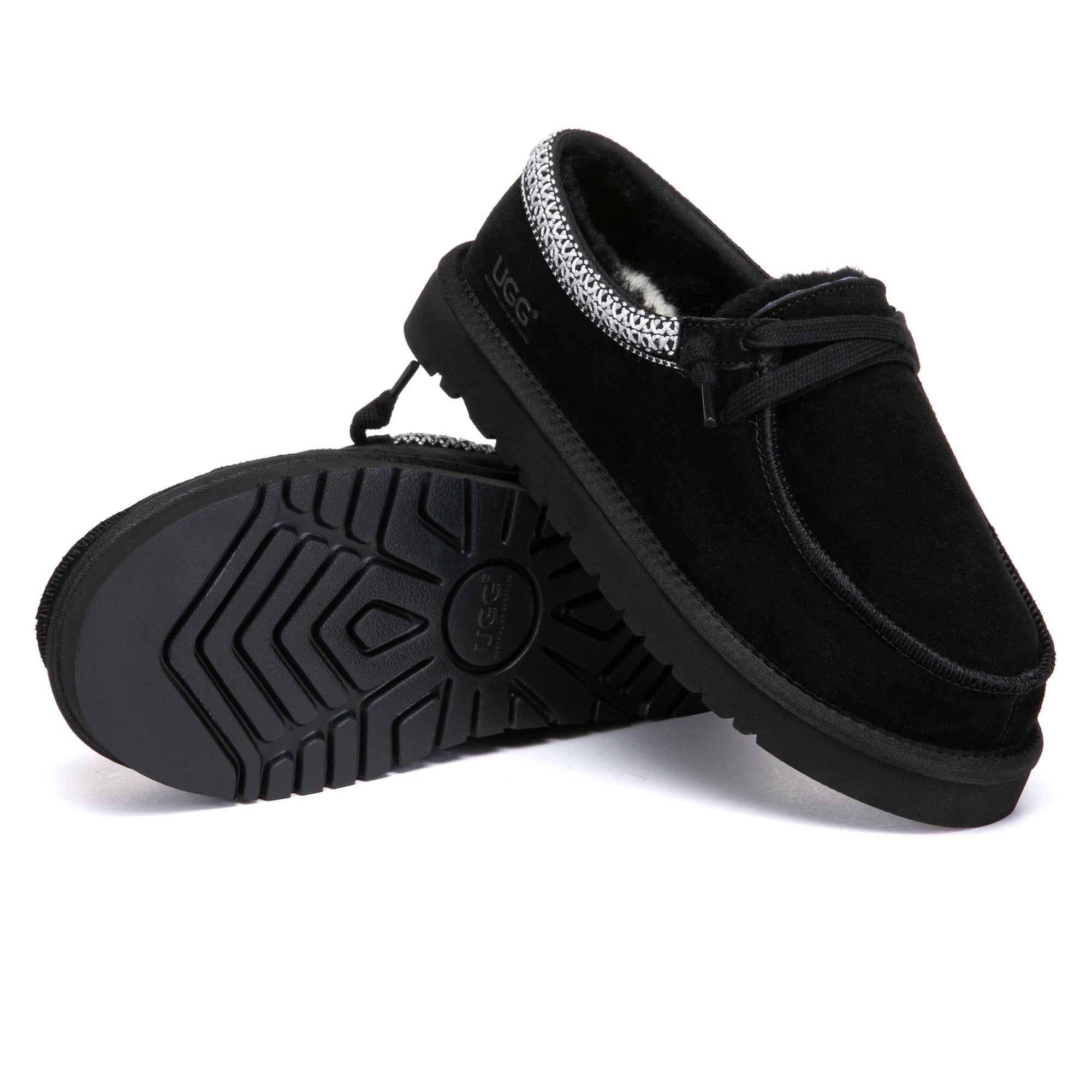 Lace-Up Tazzy UGG Slippers