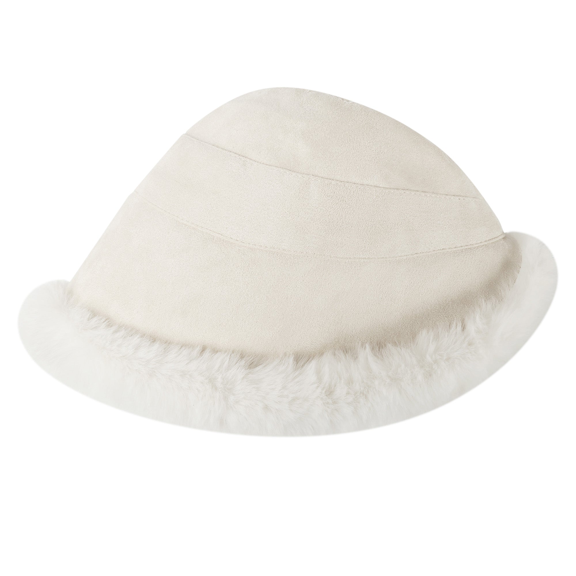 Fluffy Warm Bucket Hat