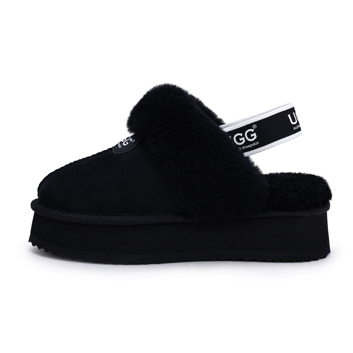 Platform Strap UGG Slippers