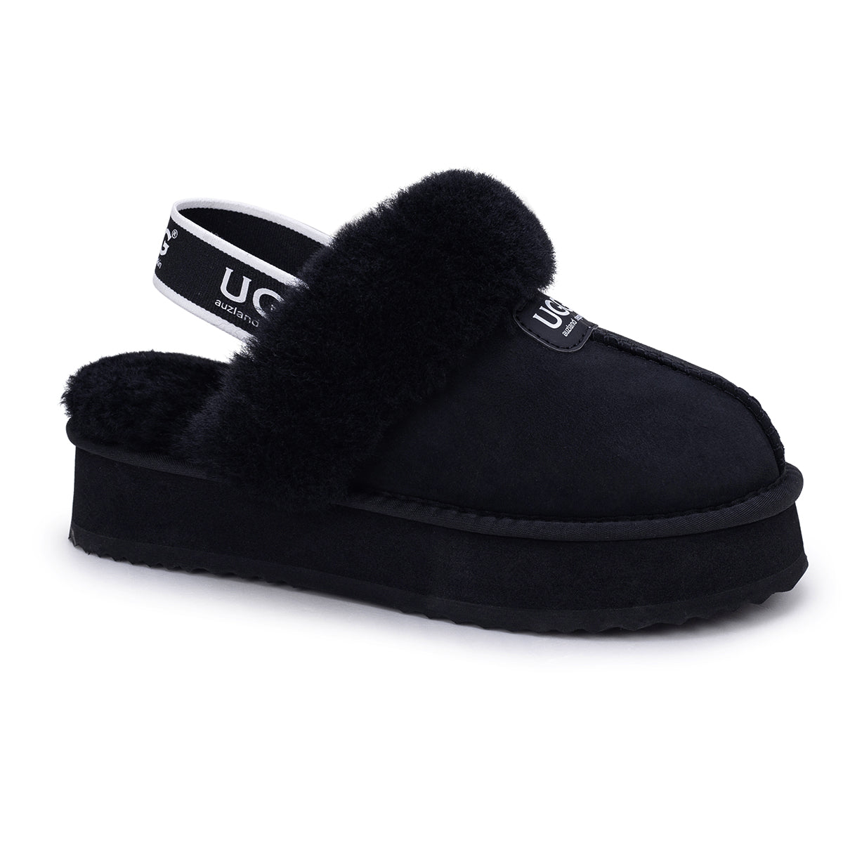 Platform Strap UGG Slippers