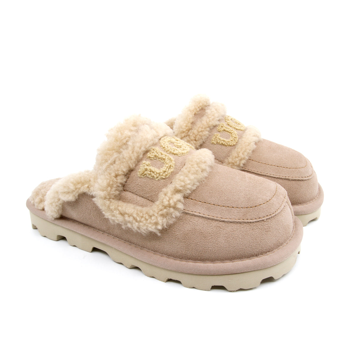 UGG Shearling Comfort Sole Slippers
