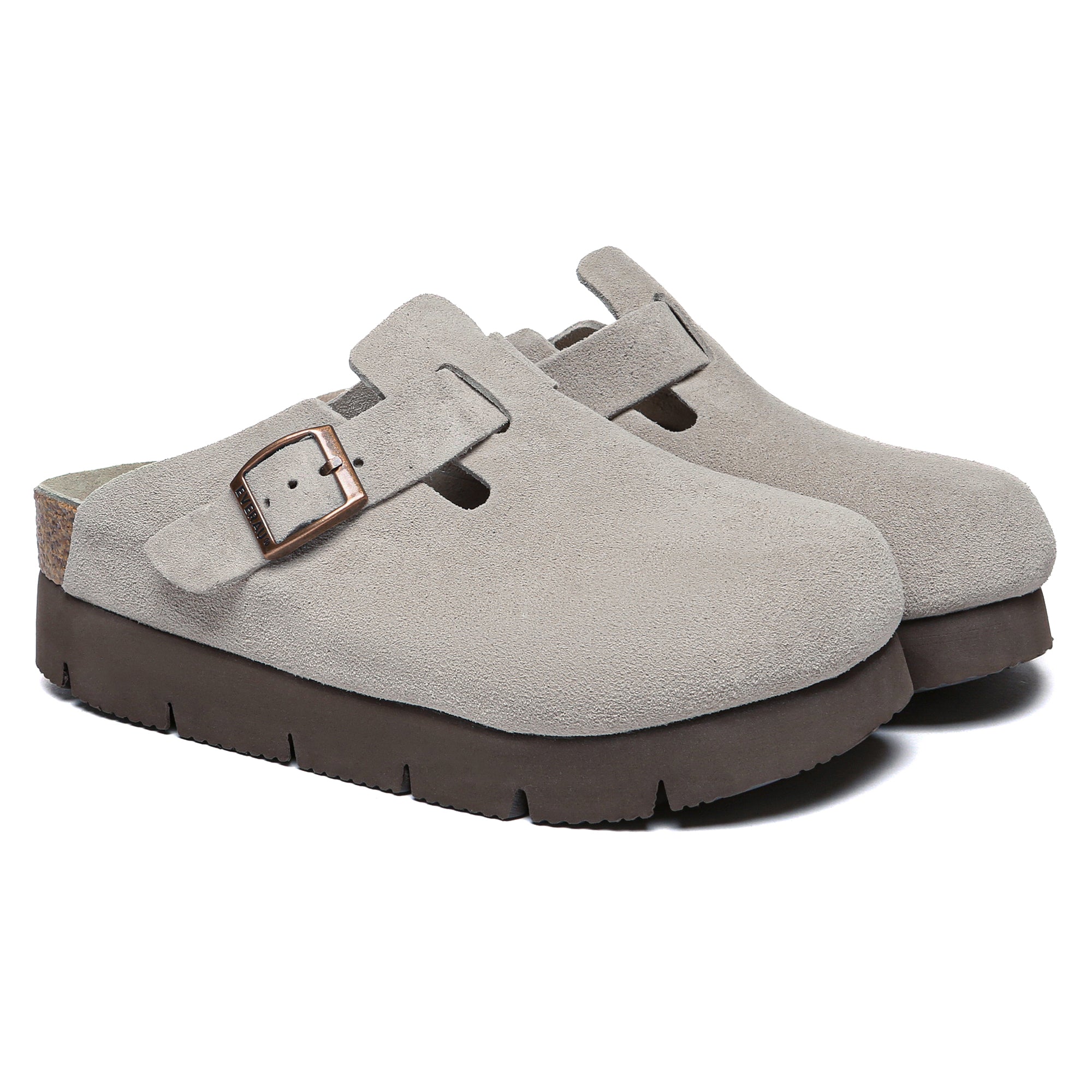 EverUgg Brooklyn Birkie Platform Slides for women, summer shoes with cushioned soles and stylish design, ideal for warm weather.