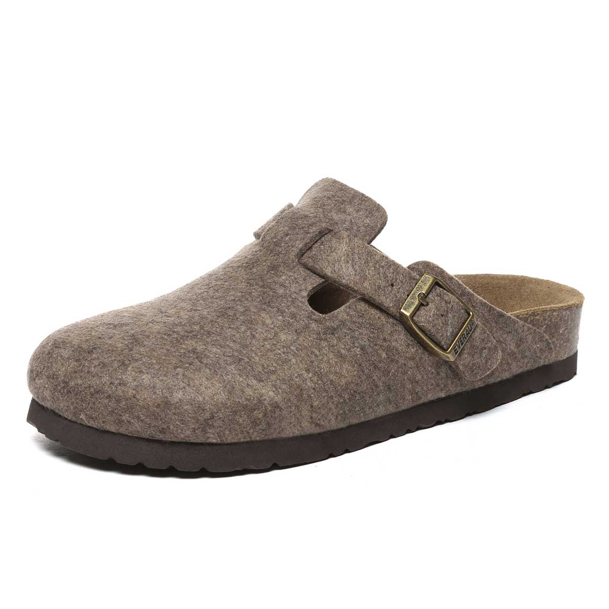 EverUgg Brynna Birkie slippers with buckled straps and cozy design, perfect for comfortable womenโs footwear.