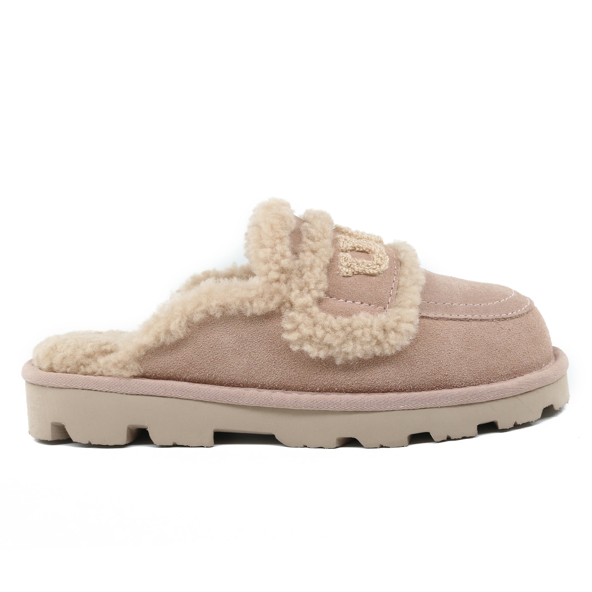 UGG Shearling Comfort Sole Slippers