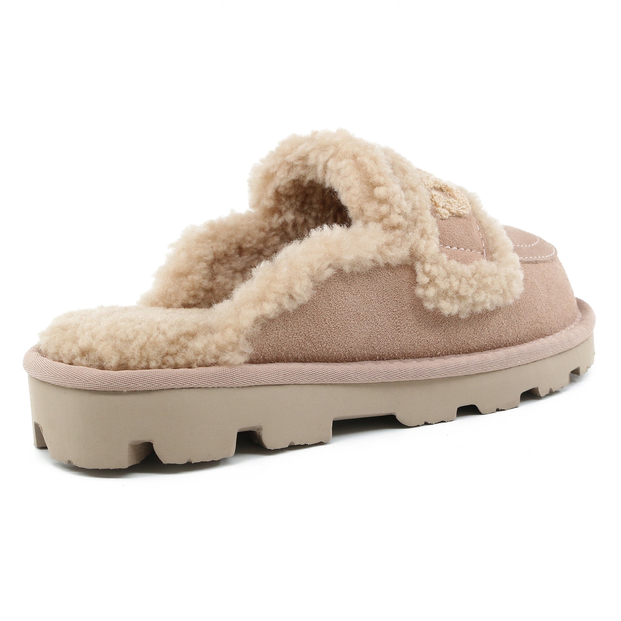 UGG Shearling Comfort Sole Slippers