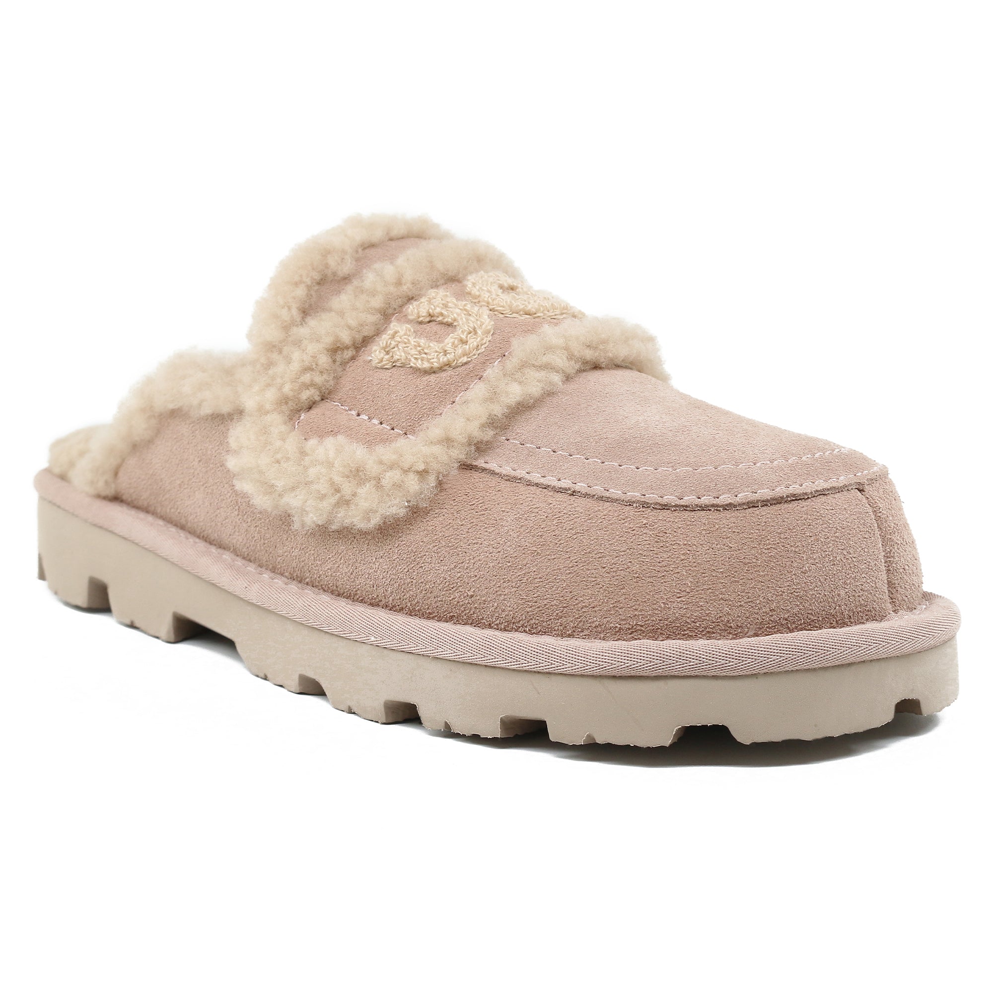 UGG Shearling Comfort Sole Slippers