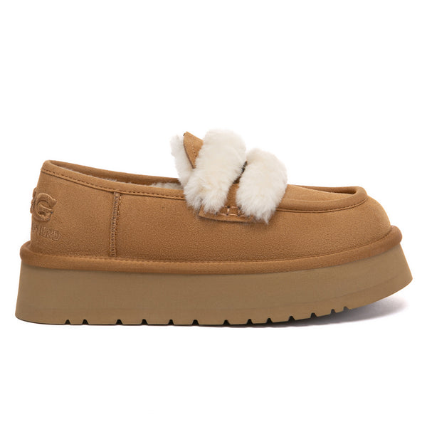 Mora Platform UGG Slippers