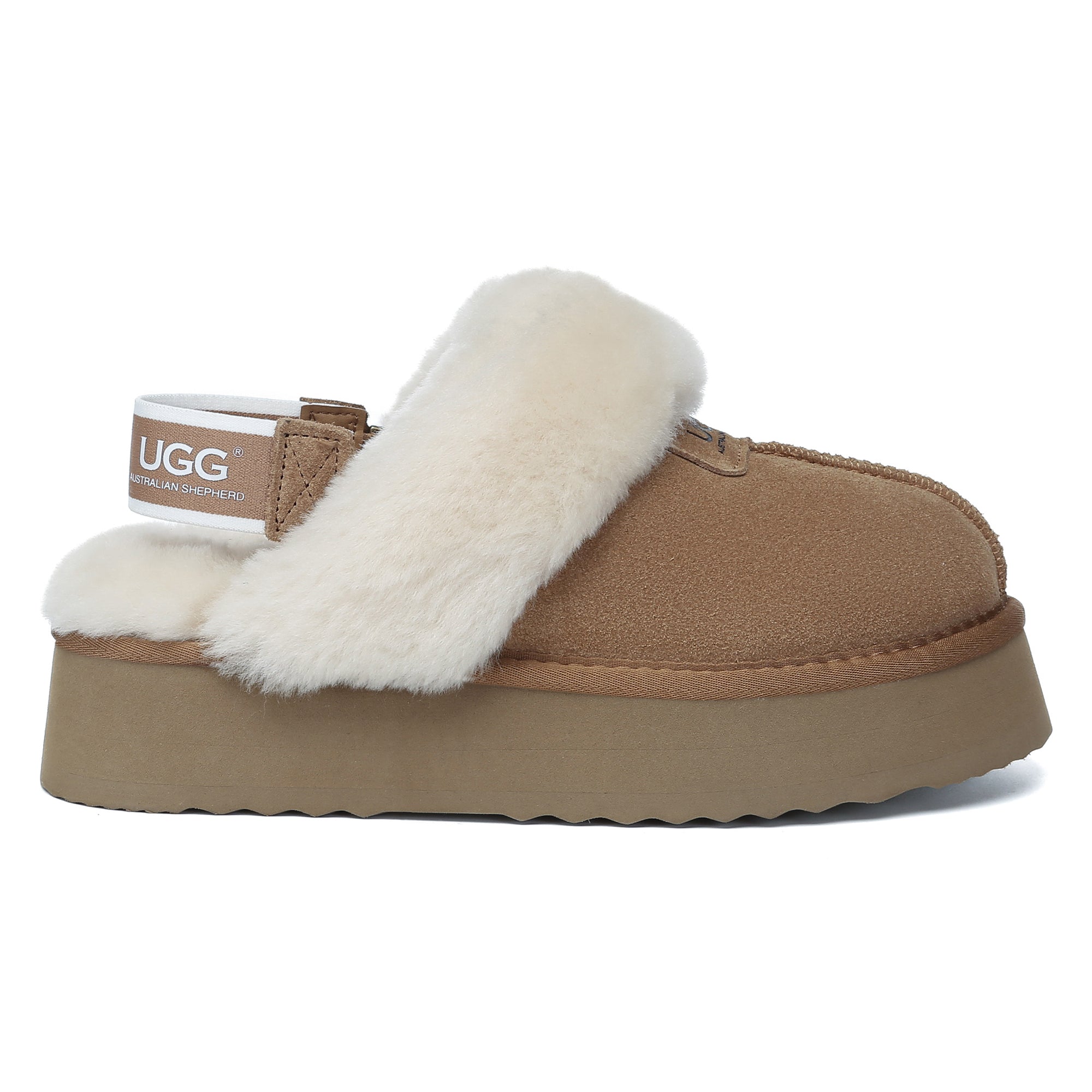 UGG Removable Slingback Platform Slippers