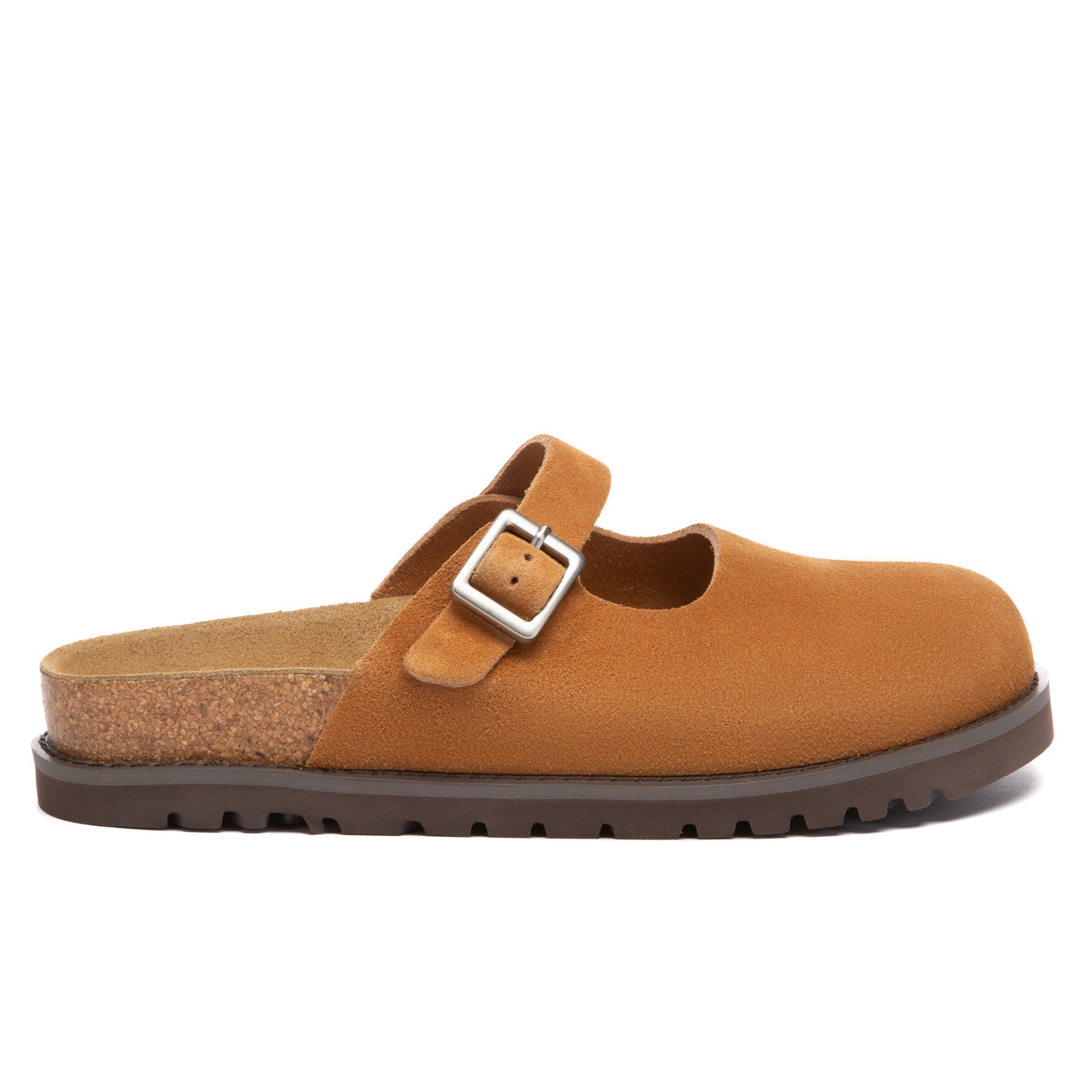 EverUgg Birkie Buckle Strap Slides slippers with adjustable buckle straps and open-toe design, comfortable casual footwear.