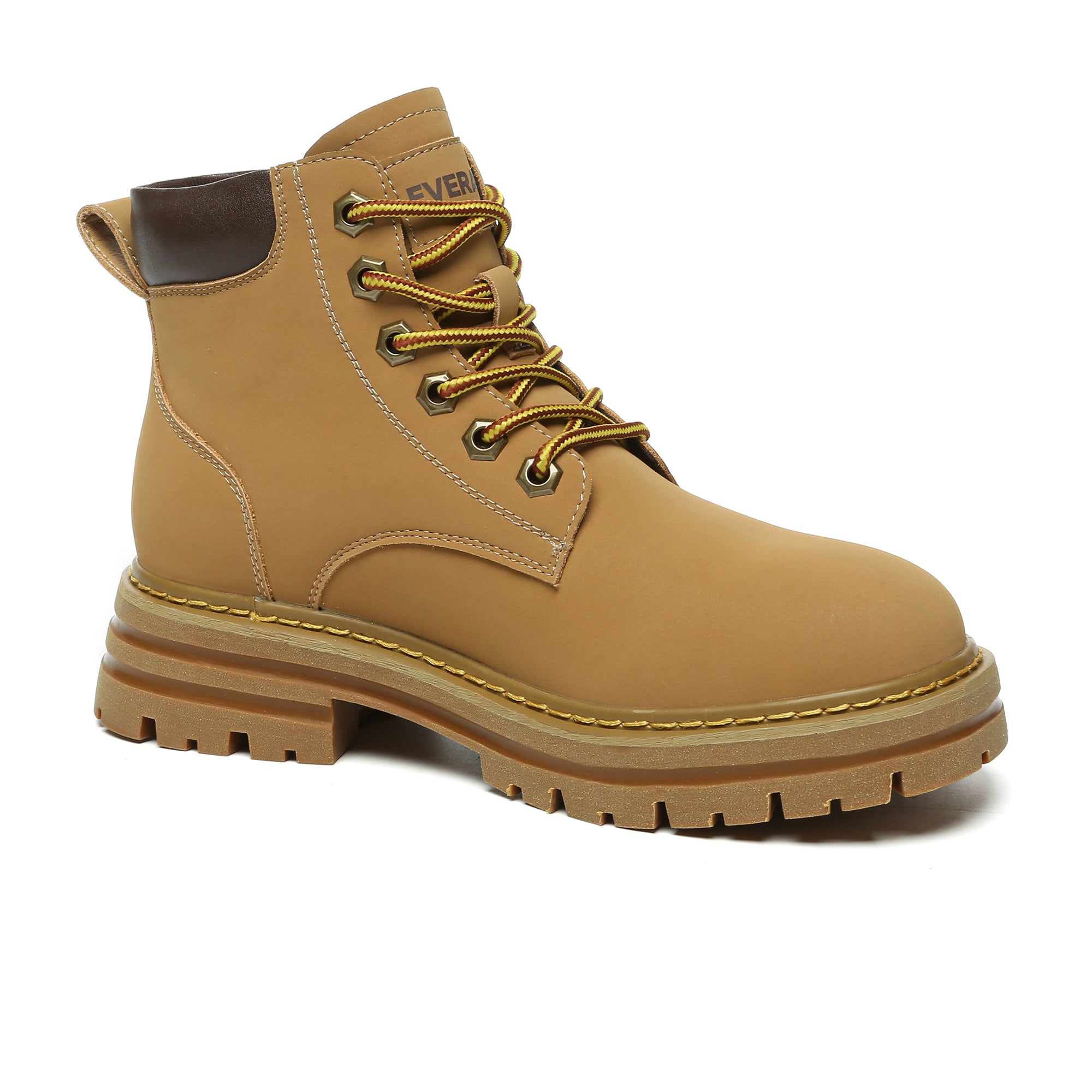 Leather High Top Timber Boots