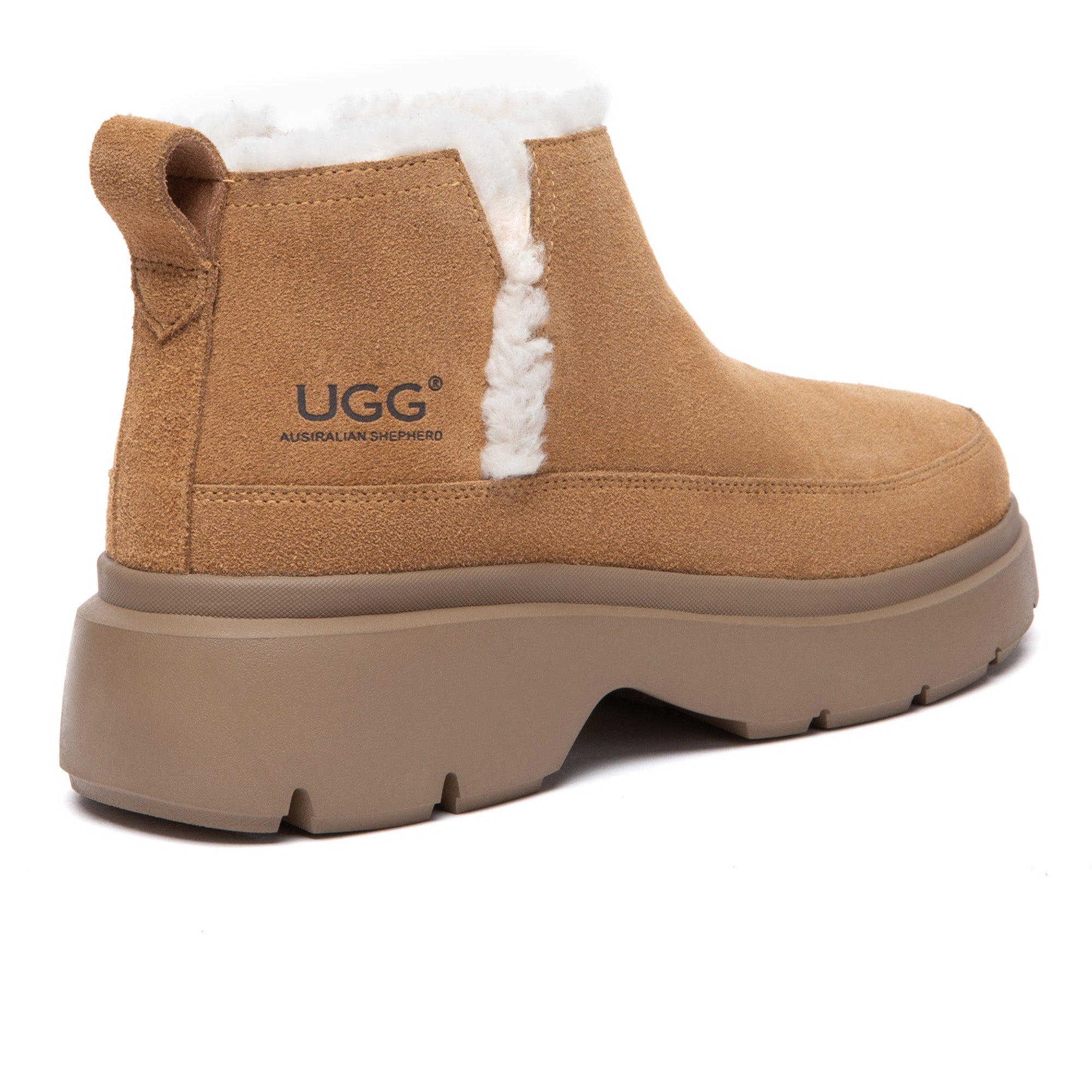 Slit Zip Outdoor Platform UGG Boots