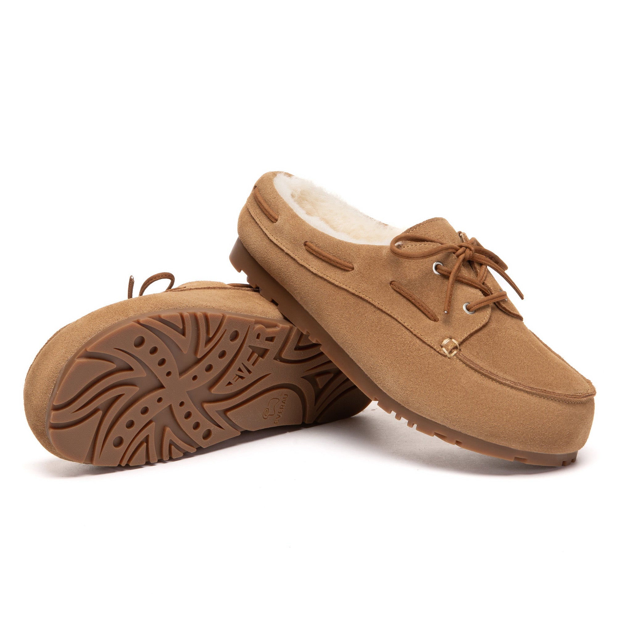 EverUgg Churna UGG slippers with plush interior and cozy design, perfect for comfortable indoor wear.
