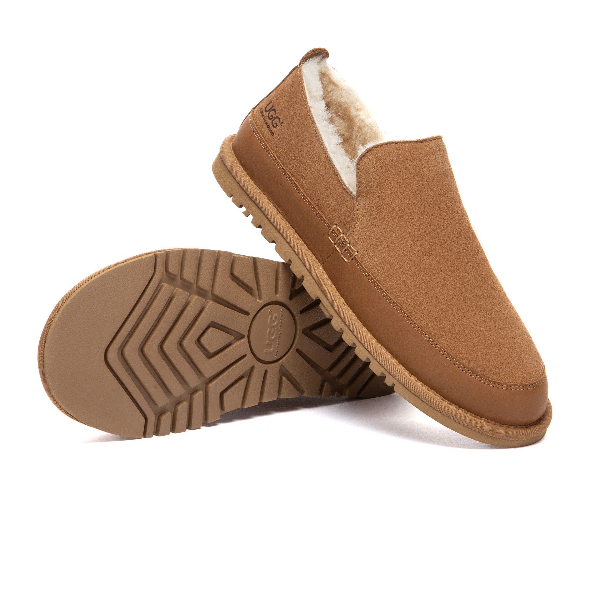 EverUgg Frozark UGG slippers with plush interior and soft suede exterior, perfect for cozy indoor wear