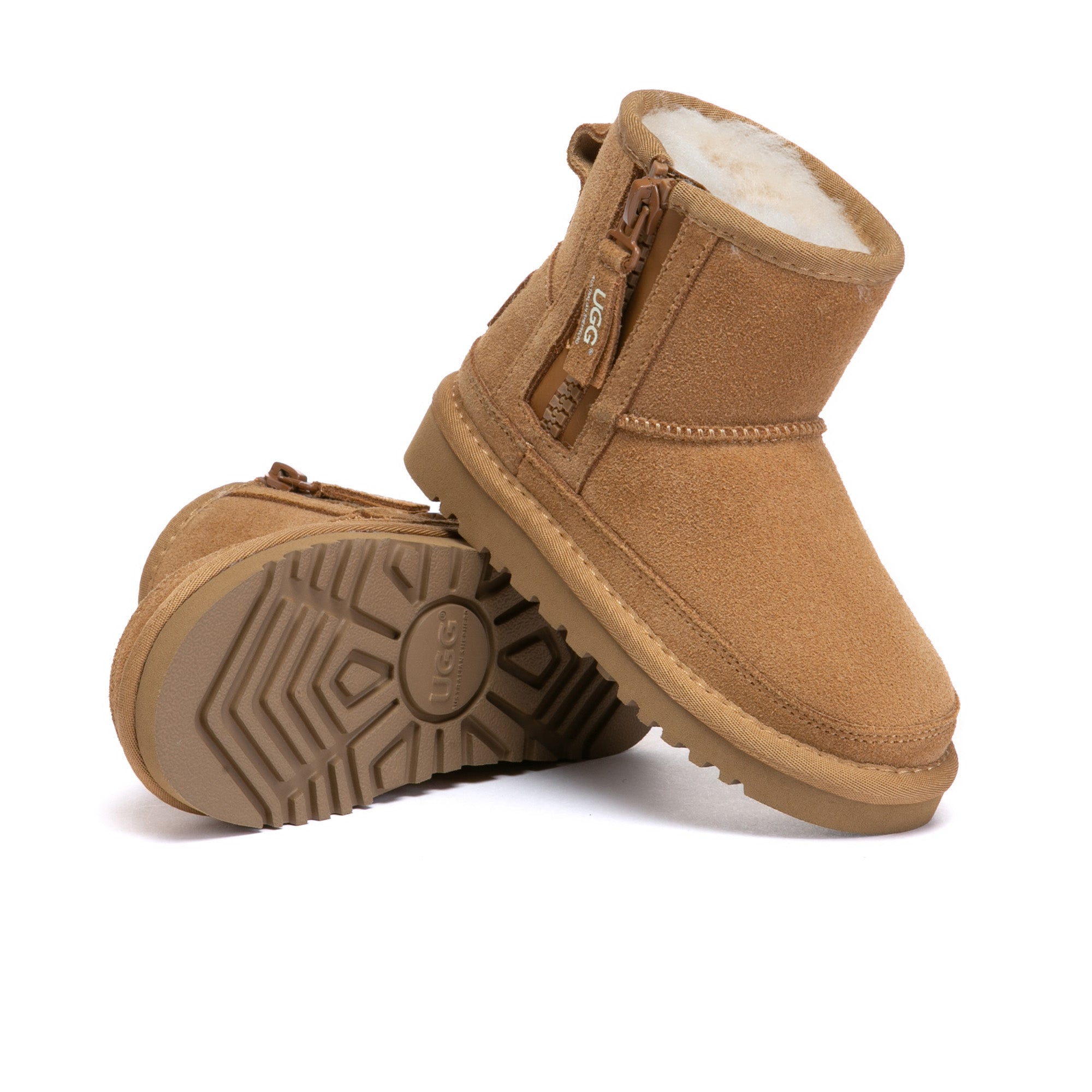 Kids Zip Mini Classic UGG Boots