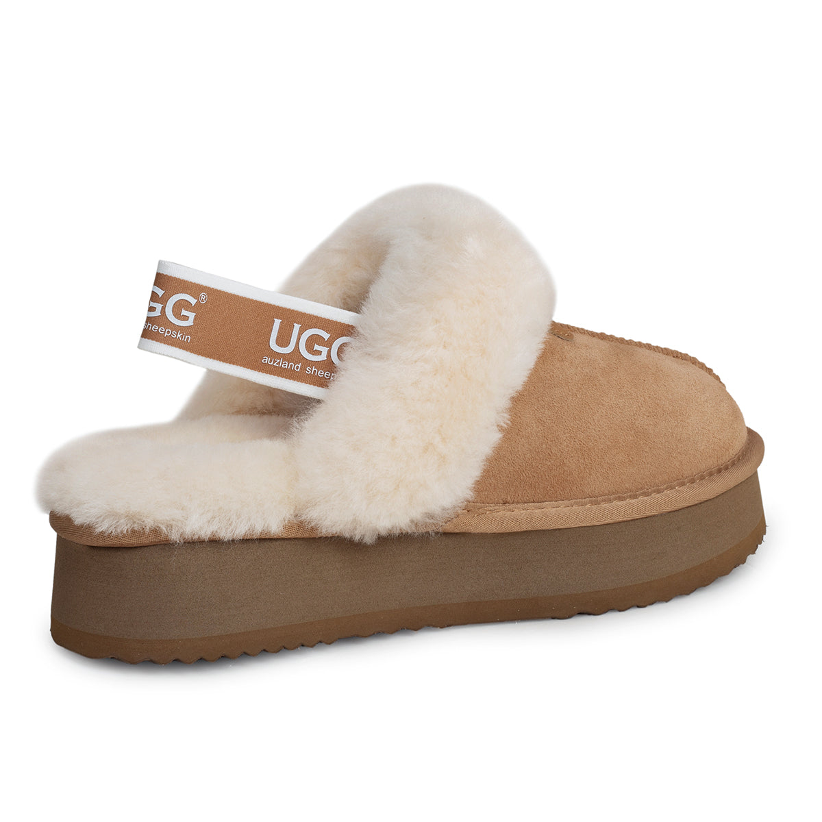 Platform Strap UGG Slippers