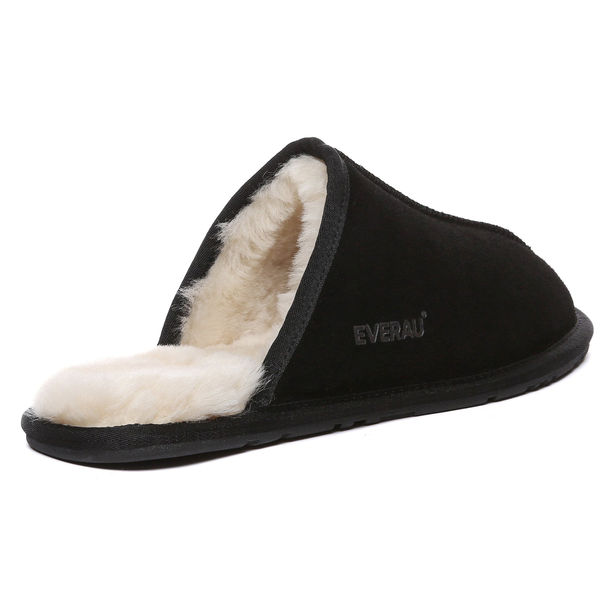EverUgg Classic Bennett men's UGG slipper featuring soft suede upper and cozy shearling lining for comfortable indoor wear.