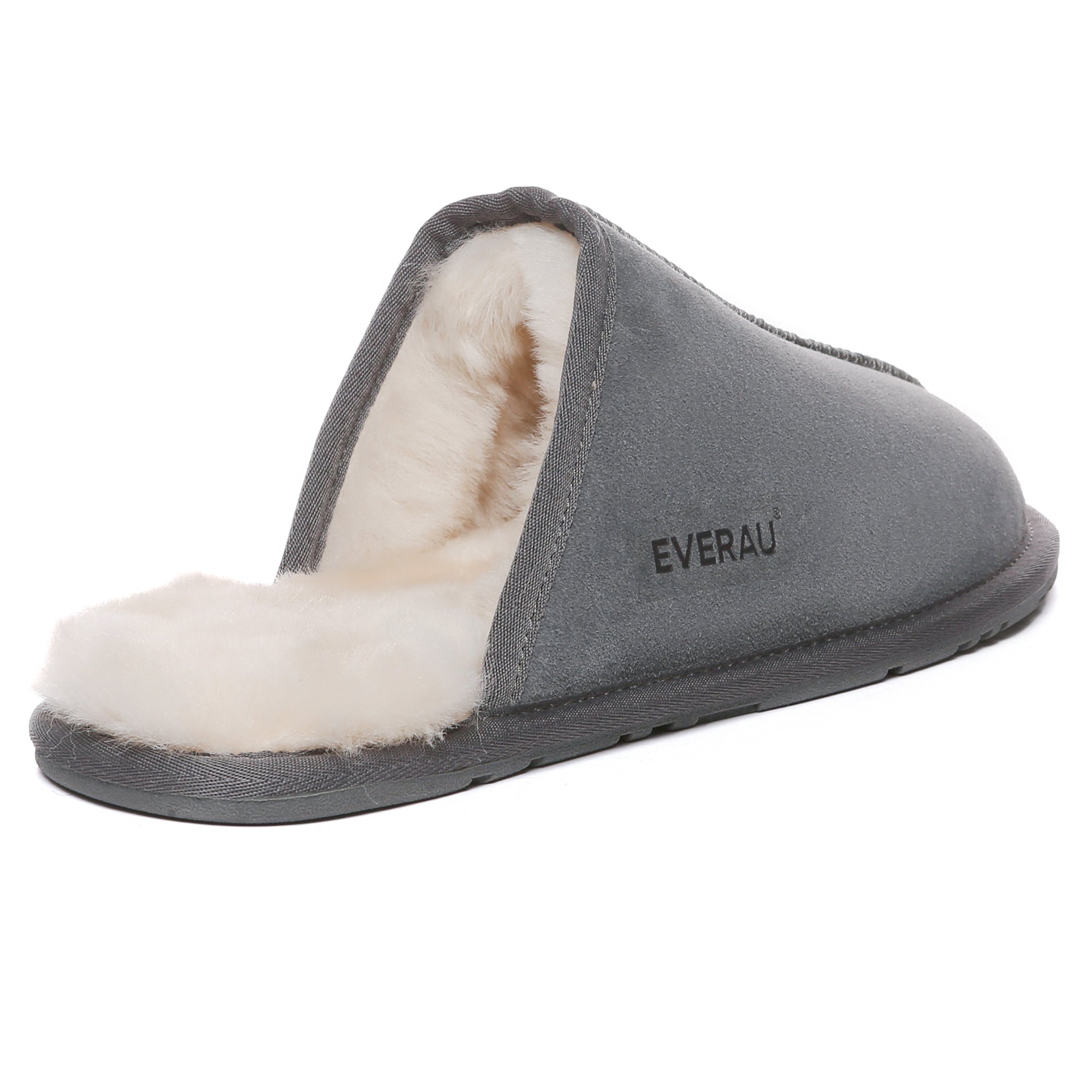 Classic Bennett men's UGG slipper from EverUgg featuring soft suede exterior and plush lining, perfect for cozy indoor wear.