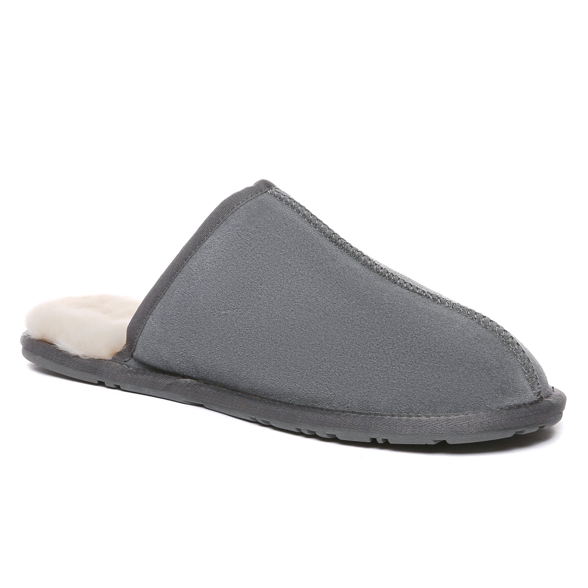 Classic Bennett men's UGG slipper by EverUgg featuring soft suede material and cozy indoor sole for comfortable wear.