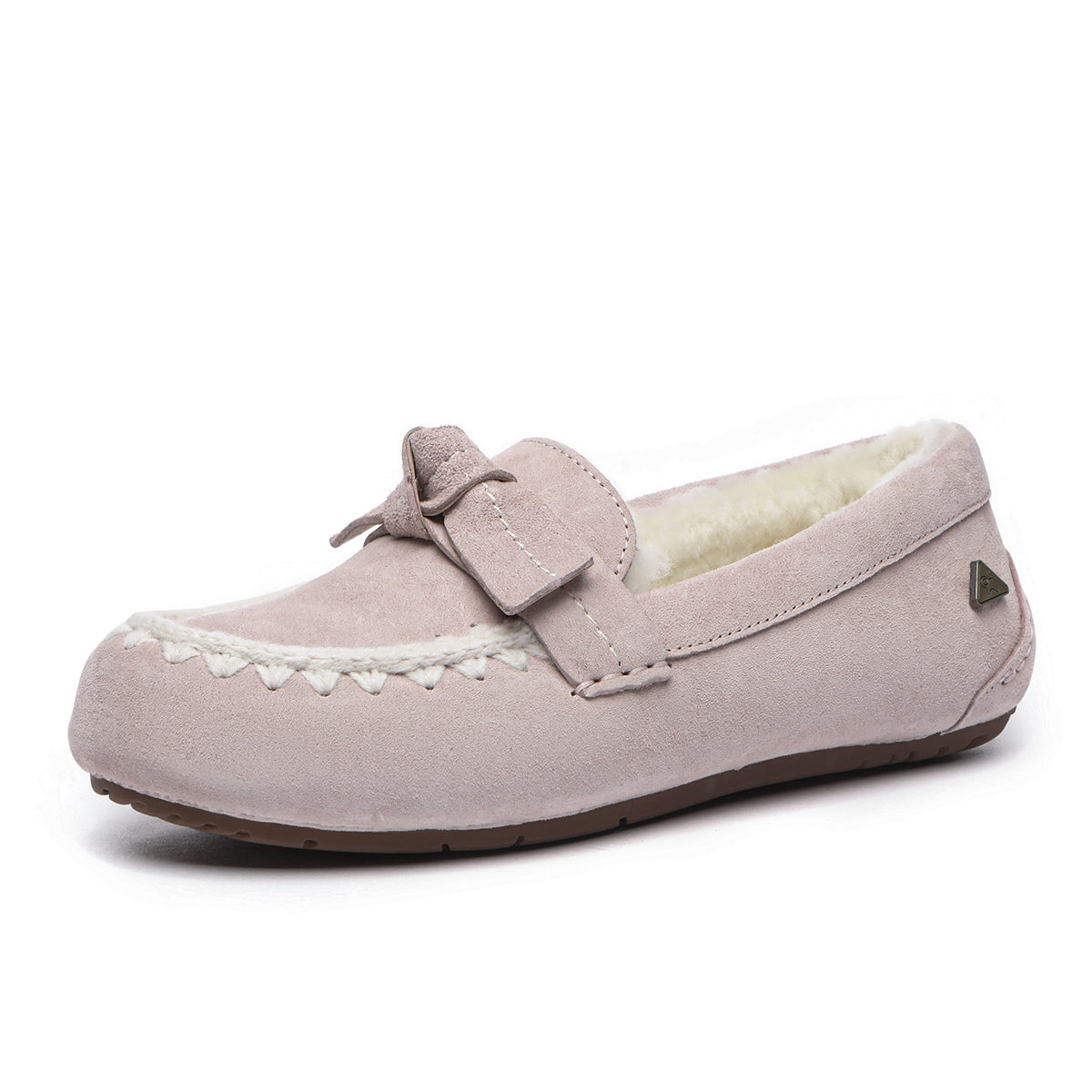 UGG Woven Bow Moccasin