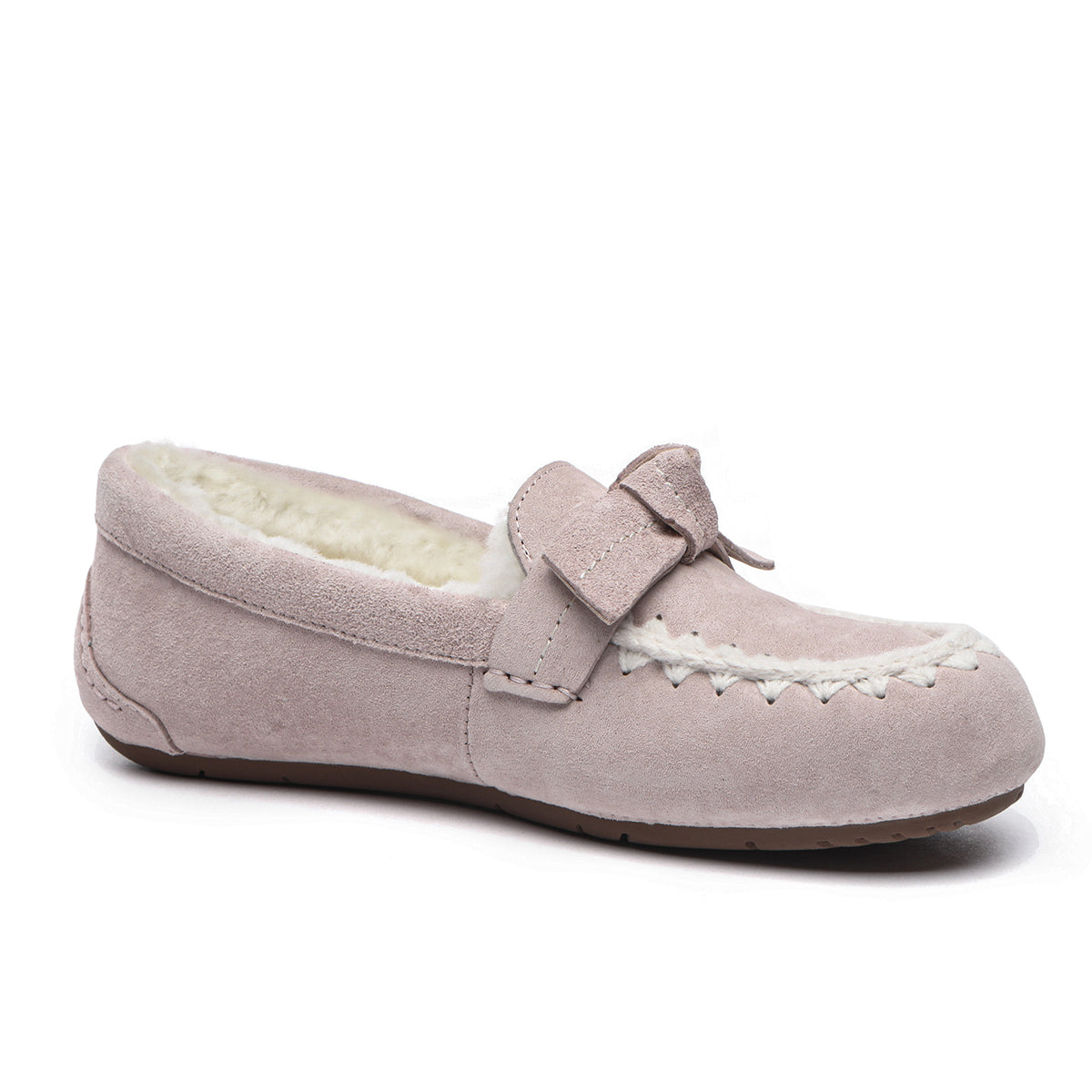 UGG Woven Bow Moccasin
