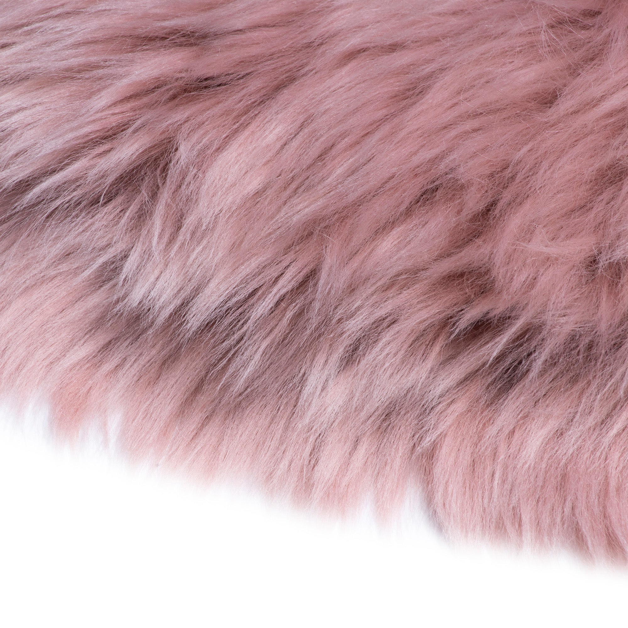 Single Color Long Wool Rugs 105cm