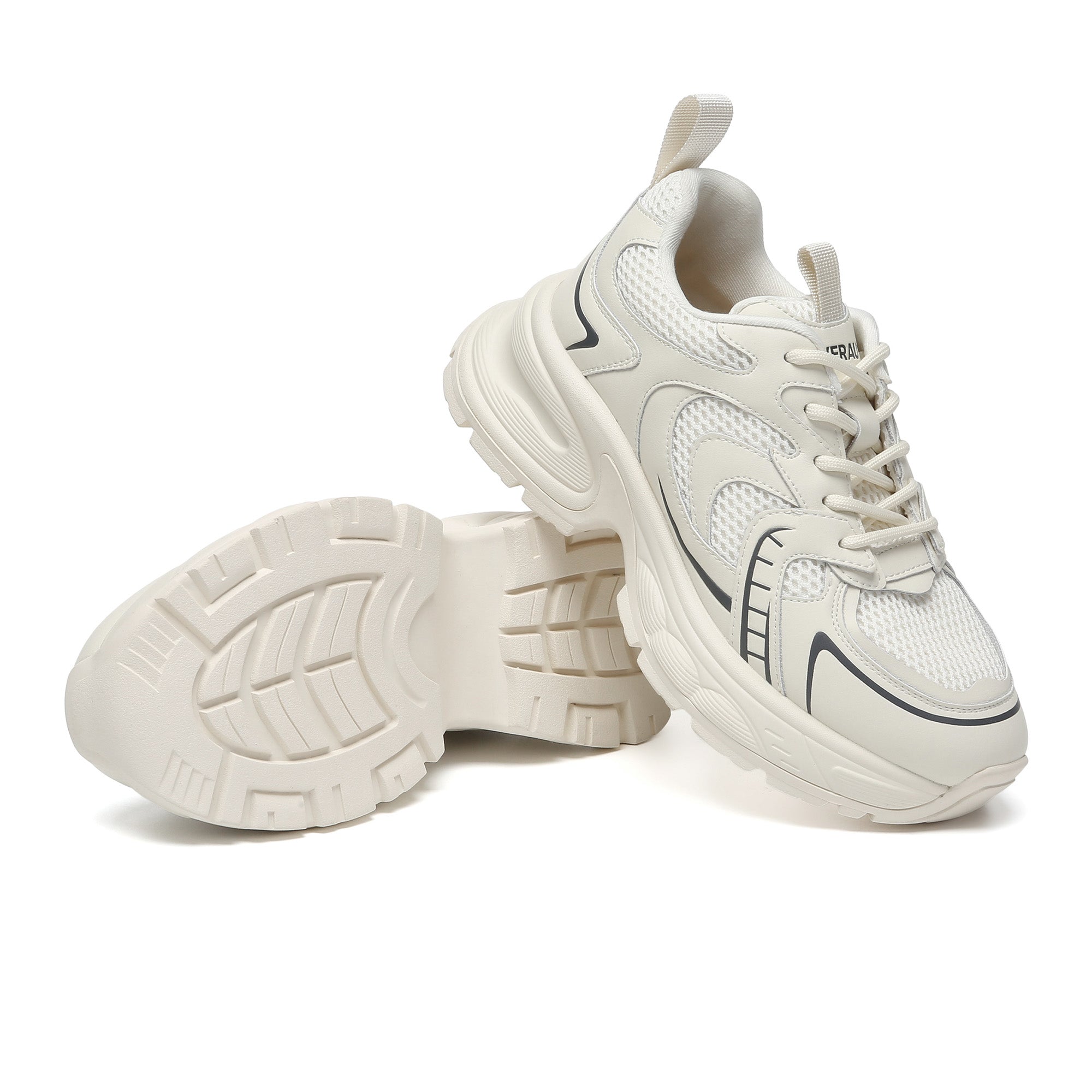 EverUgg Chunky Comfort Platform Sneakers featuring a sleek design and cushioned soles for stylish everyday wear.