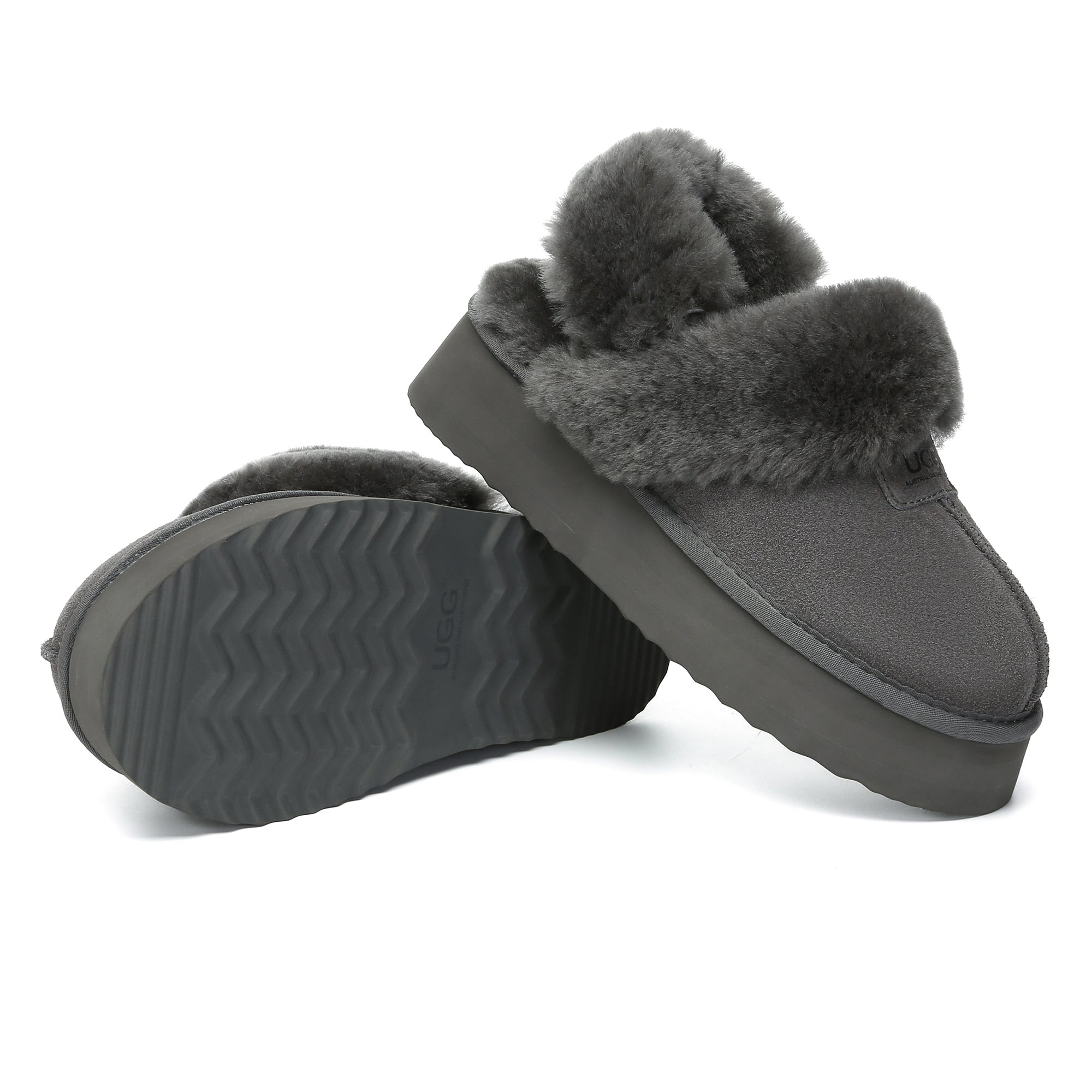 UGG Removable Slingback Platform Slippers