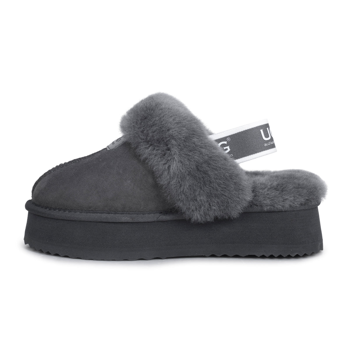 Platform Strap UGG Slippers