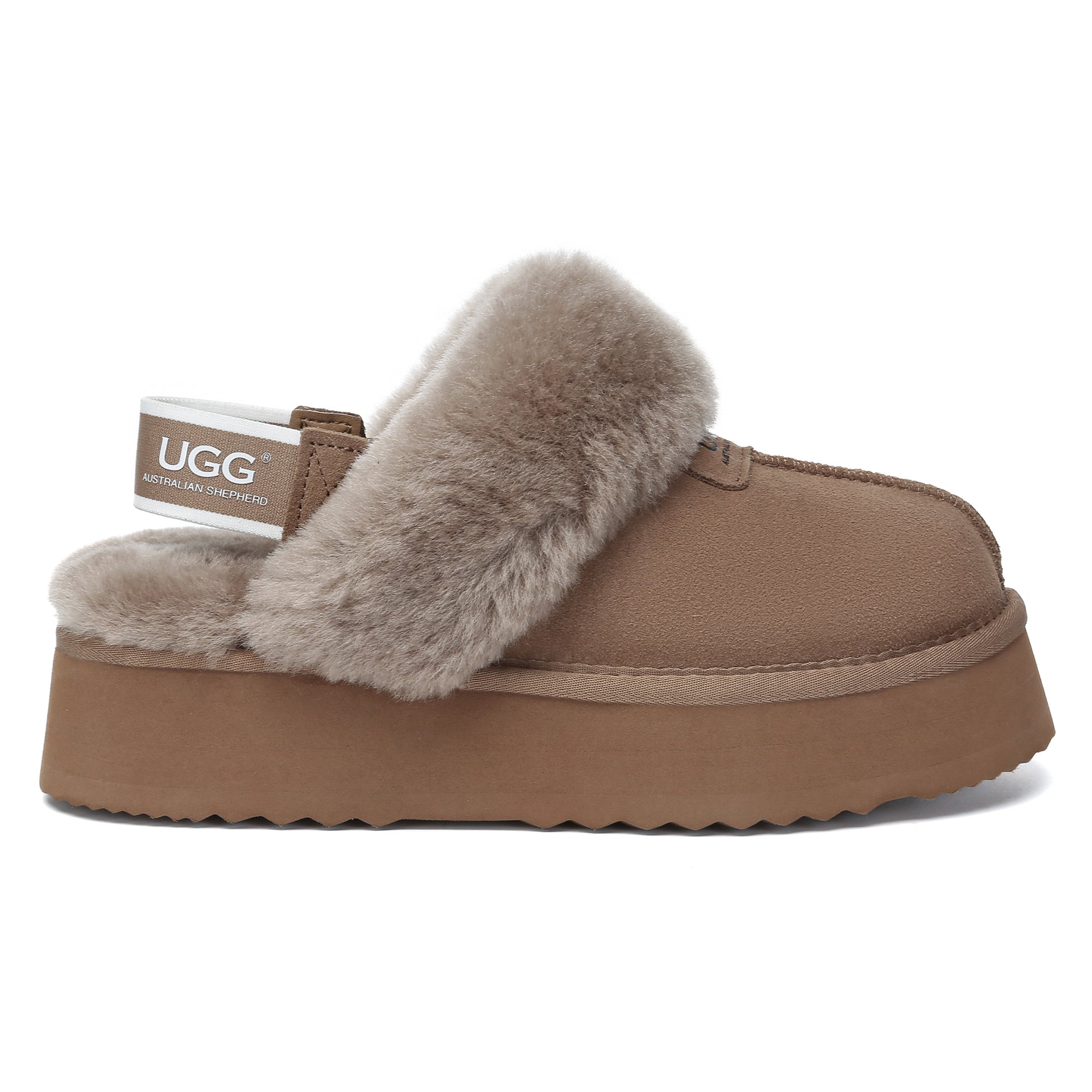 UGG Removable Slingback Platform Slippers