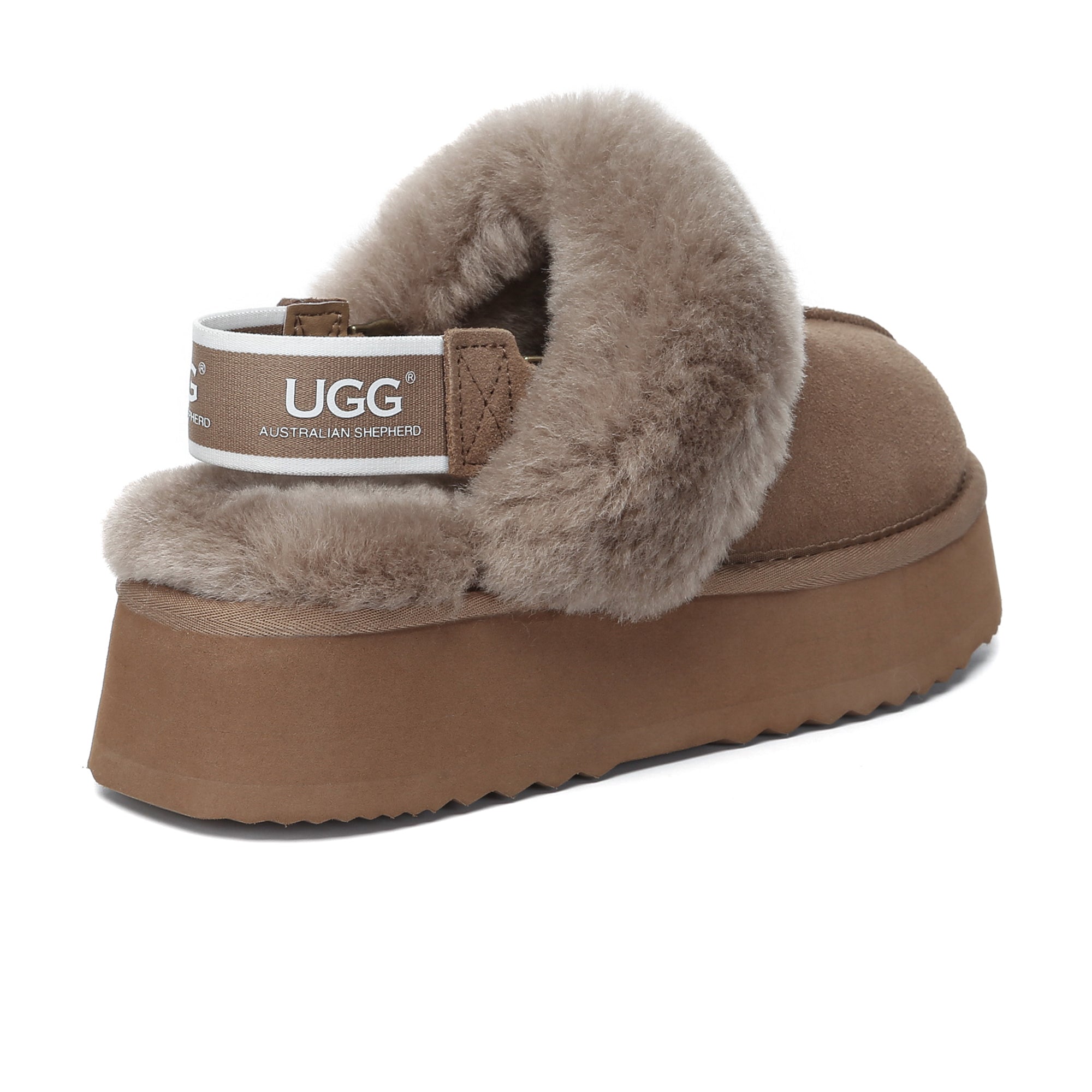 UGG Removable Slingback Platform Slippers