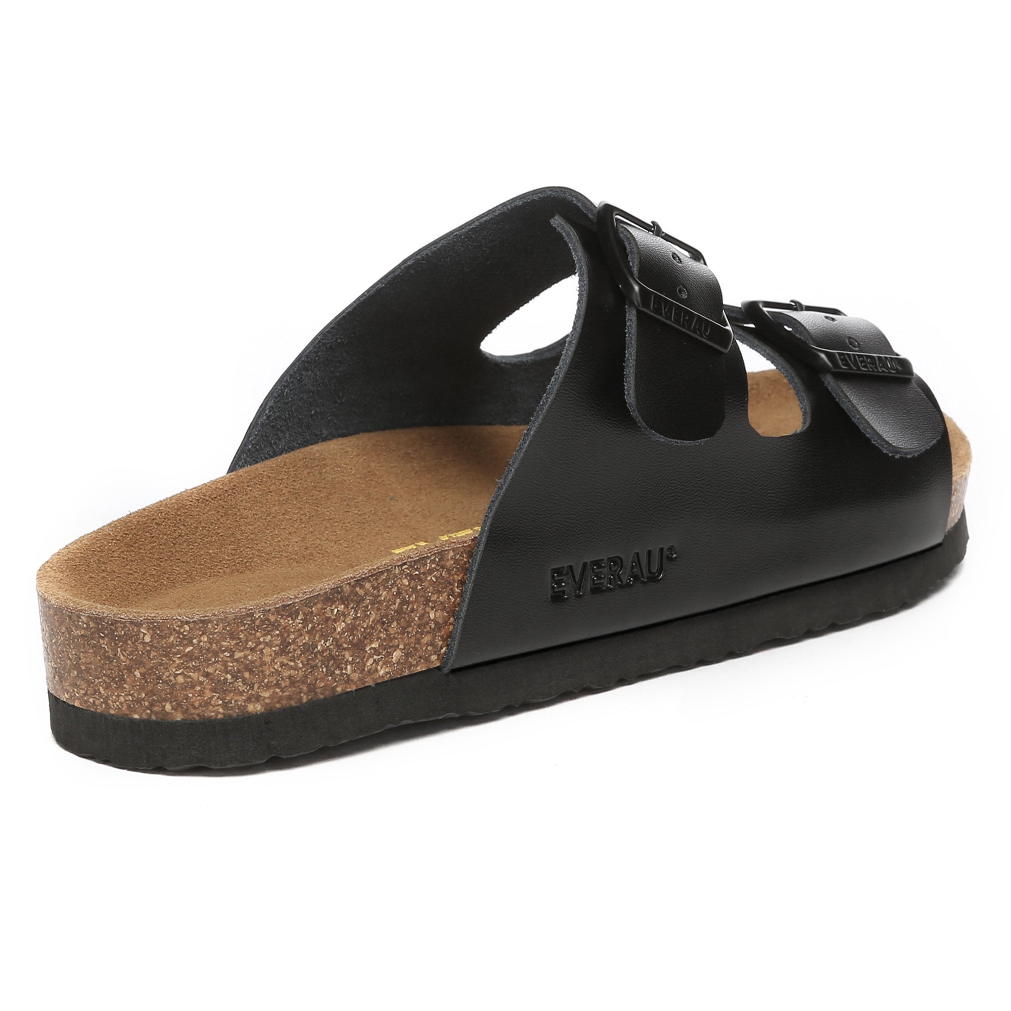 EverUgg Harper Sandals featuring tan leather straps and a comfortable flat sole on a neutral background