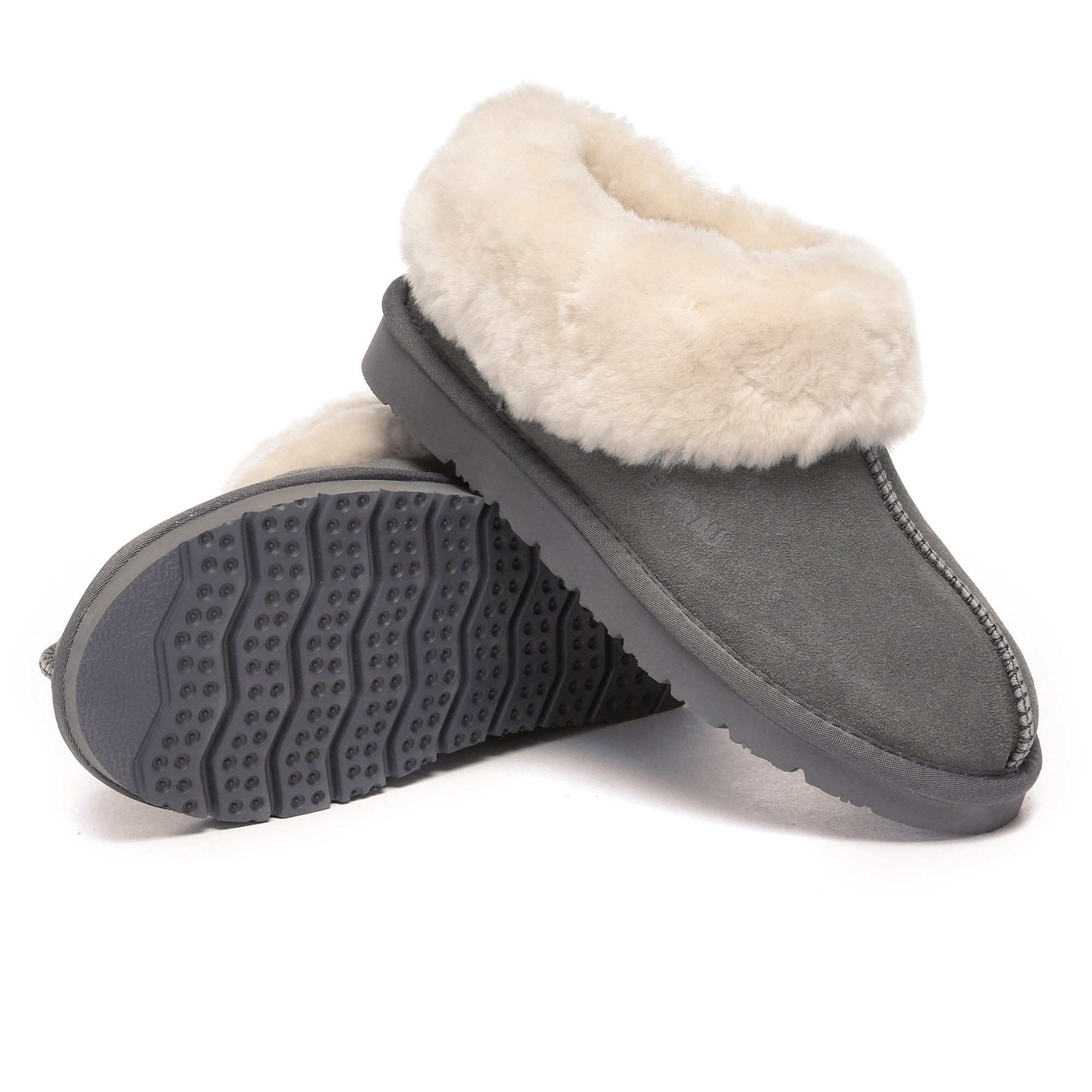 EverUgg Homey Sheepskin Winter Slippers with plush interior and cozy design, perfect for cold weather indoor comfort.