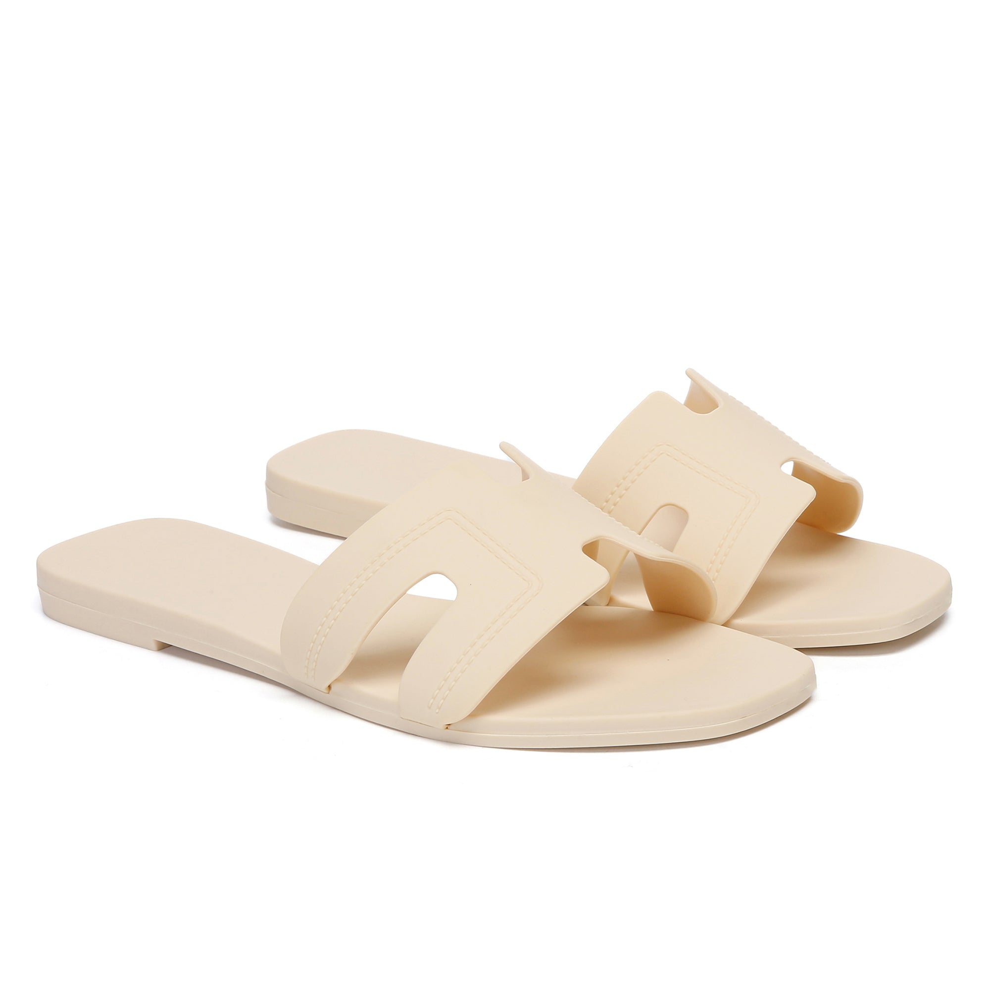 EverUgg Katherine Summer Slides, stylish women's slippers with open-toe design and comfortable slip-on style.