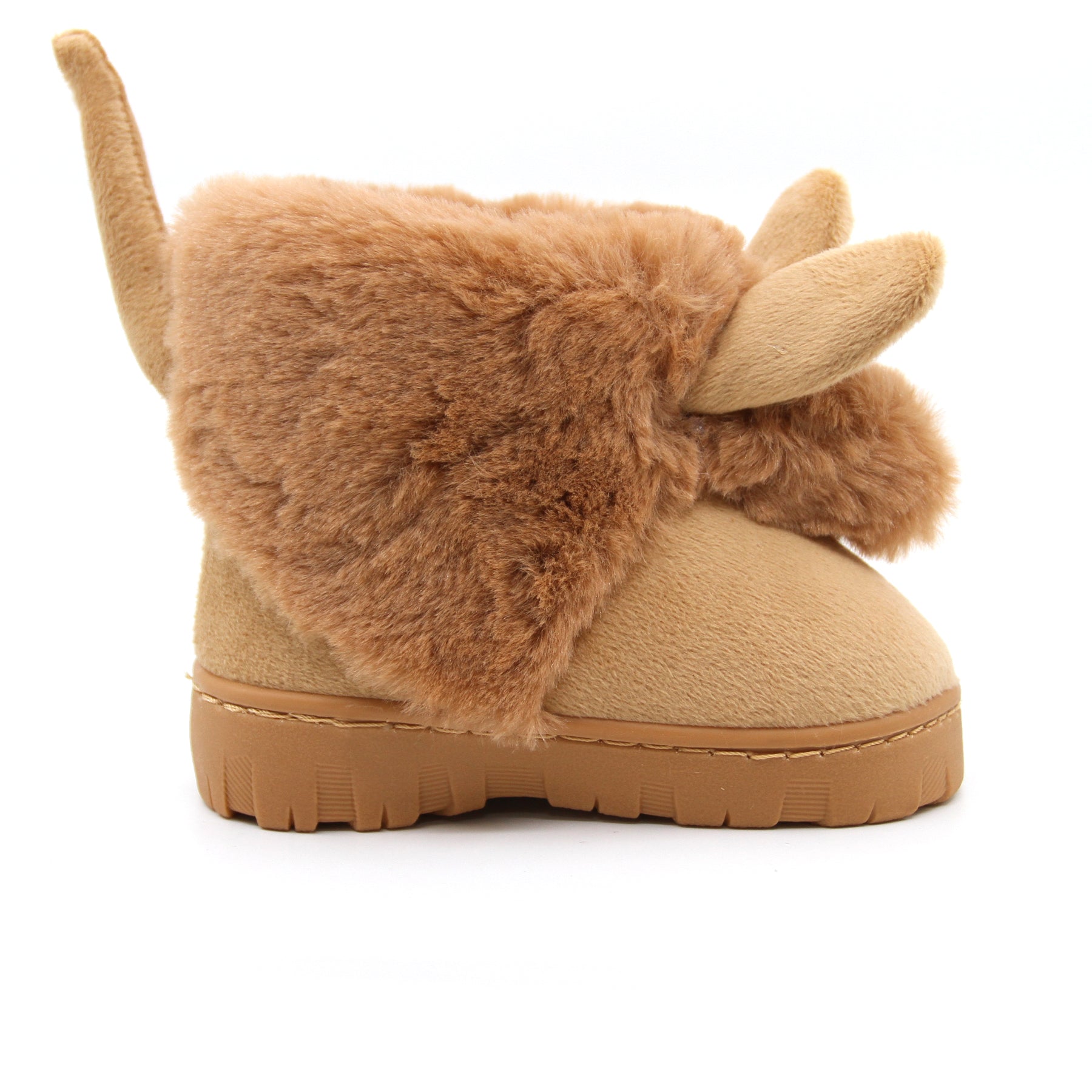 Kids Shearers UGG kangaroo boots with soft fur lining and durable rubber soles, designed for comfort and style.