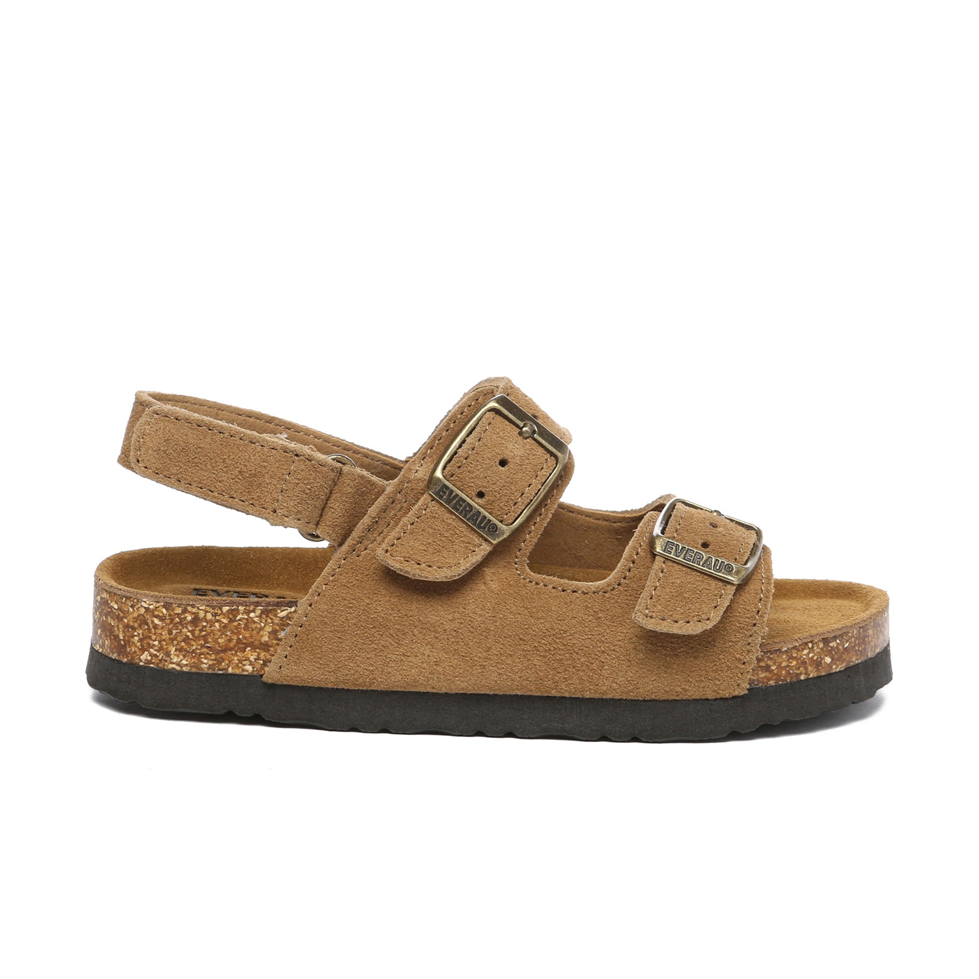 EverUgg kids' slingback sandals with straps and open toes, designed for comfort and style in a playful children's footwear style.