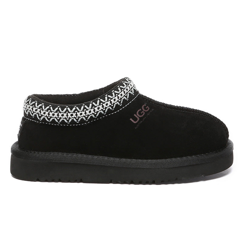 EverUgg Koori Kids UGG slippers with soft plush lining and cozy design, perfect for children’s indoor comfort.