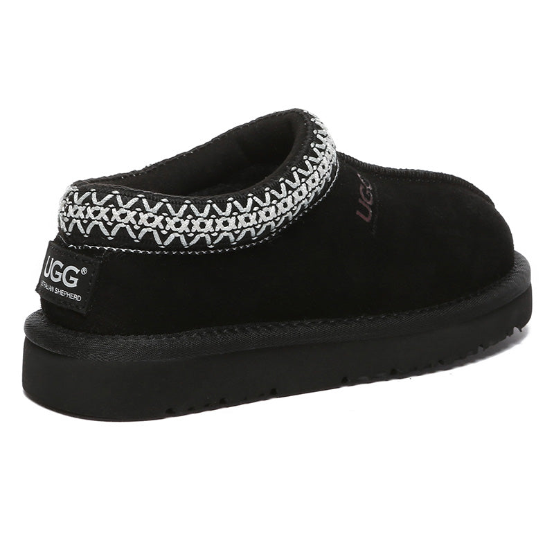 Koori Kids UGG slippers by EverUgg featuring soft plush material and cozy design for comfortable kids' footwear.